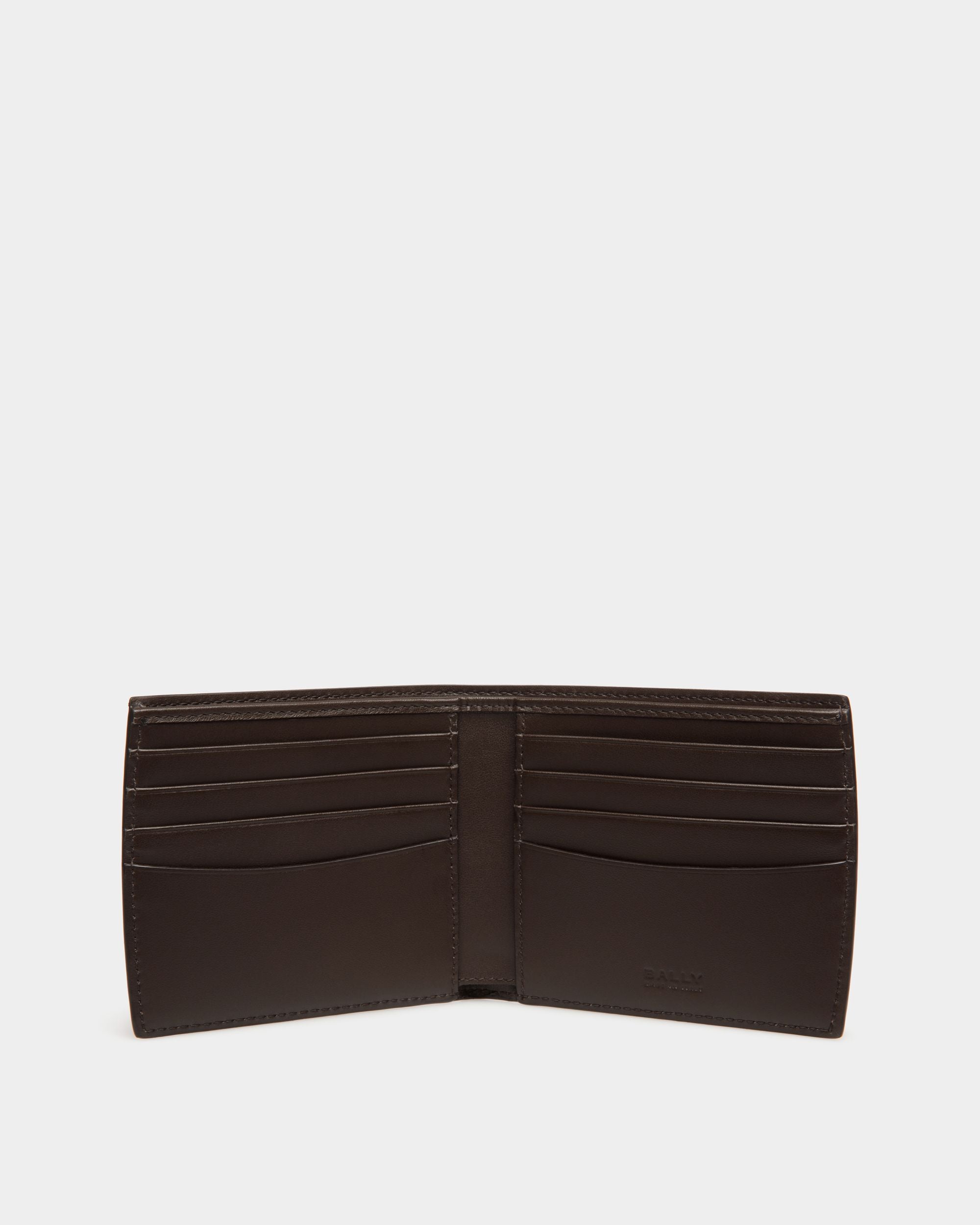 Deco Wallet In Brown Bovine - Men's - Bally - 03