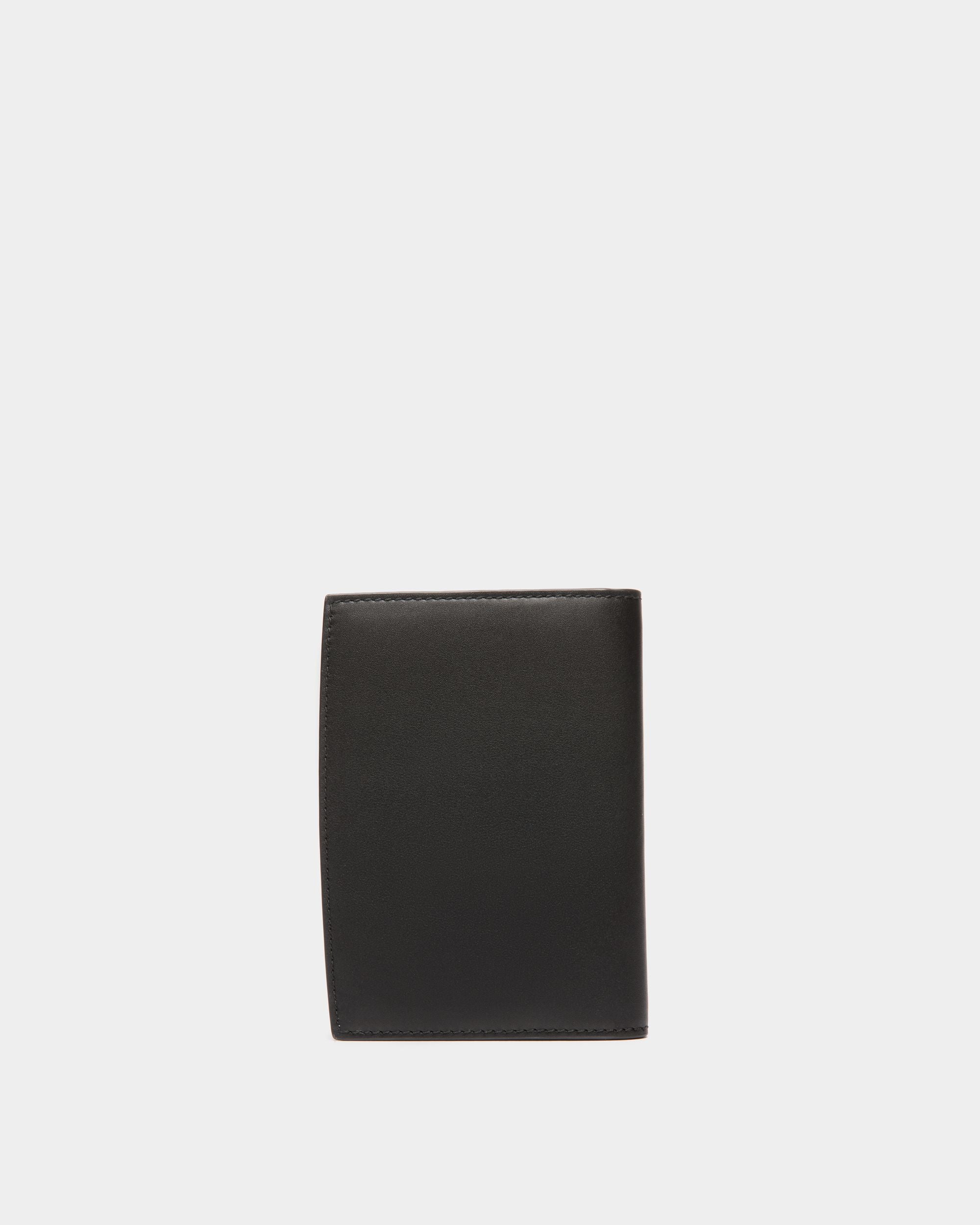 Funda Para Pasaporte Deco De Piel Negra - Hombre - Bally - 02