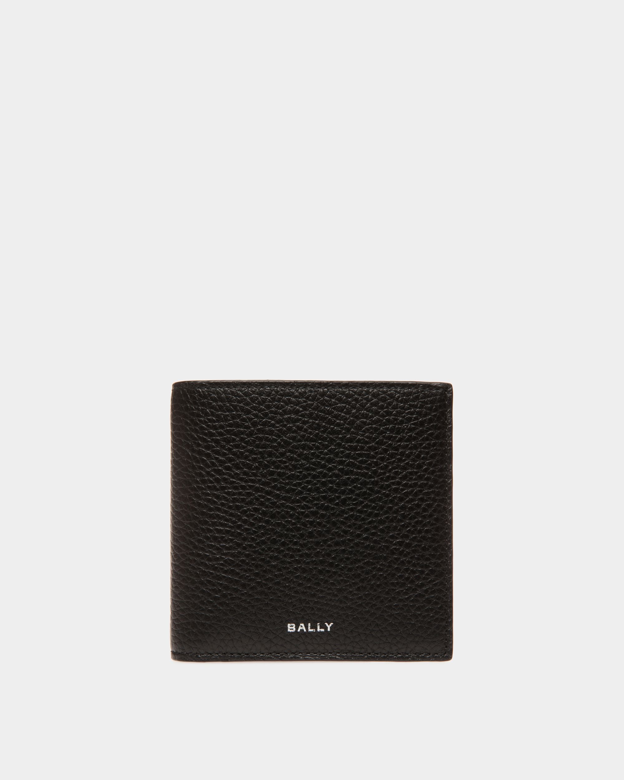 Oeden Bifold in Black Leather - Men's - Bally - 01