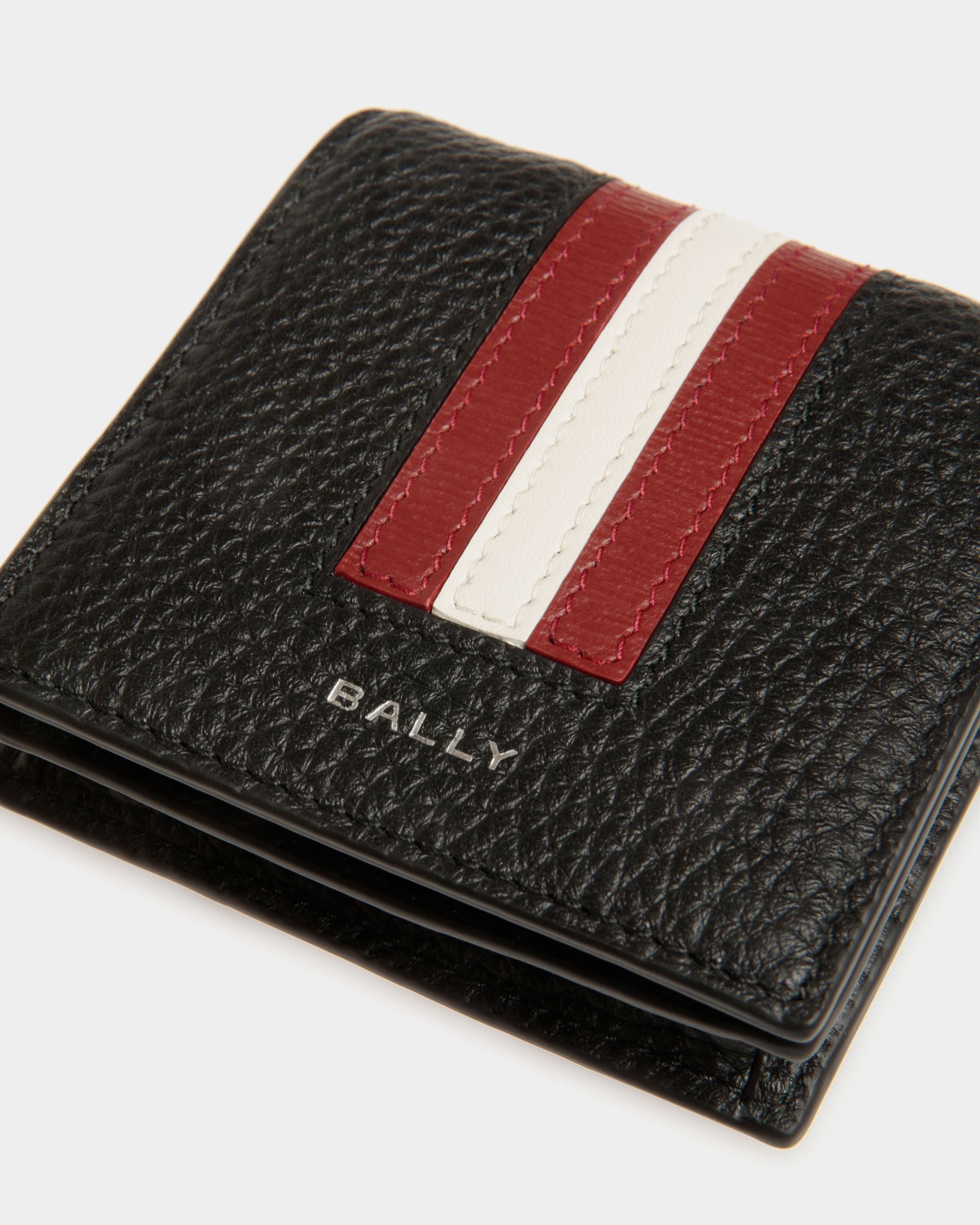 Monedero Ribbon De Piel Negra - Hombre - Bally - 04