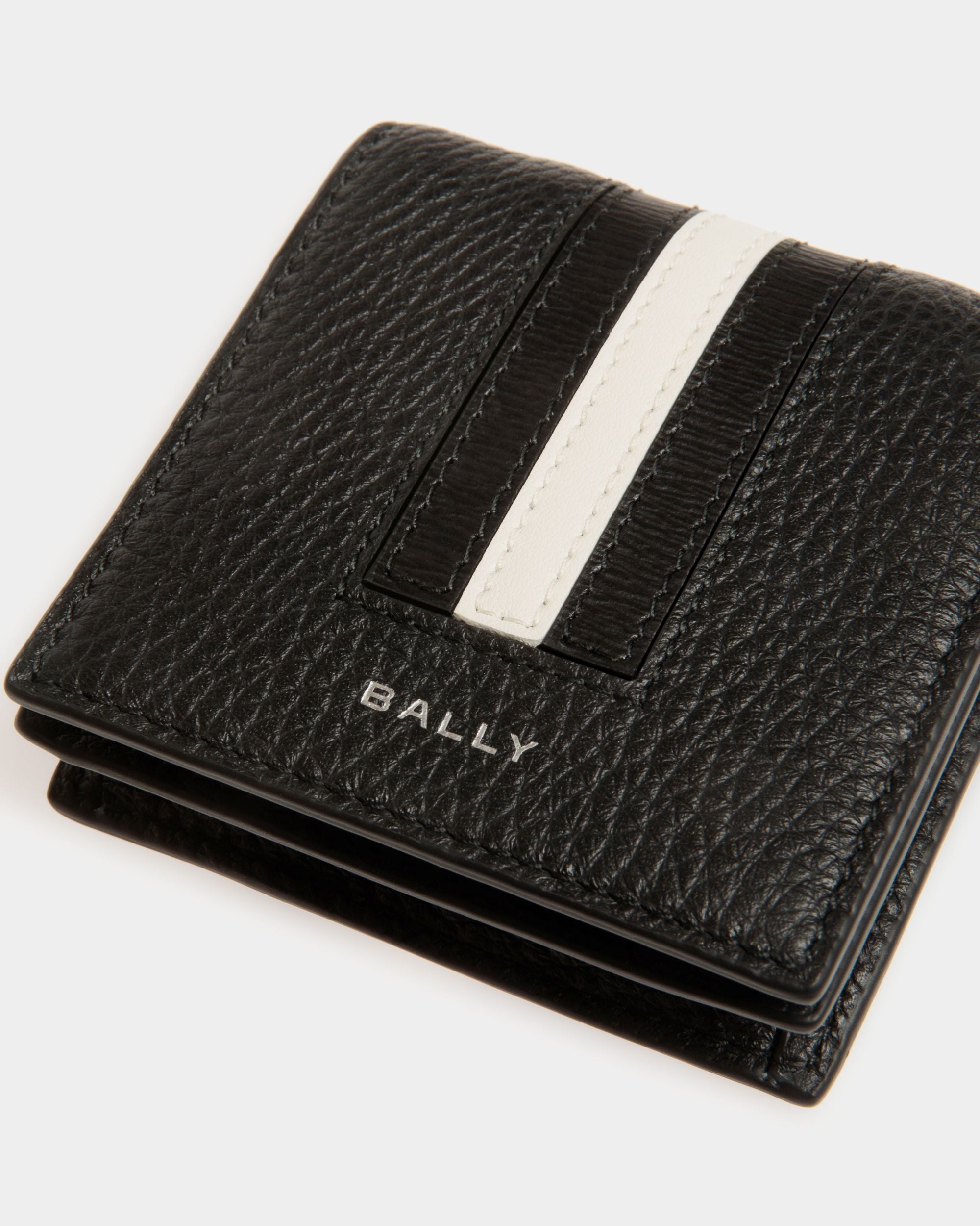 Monedero Ribbon De Piel Negra - Hombre - Bally - 04