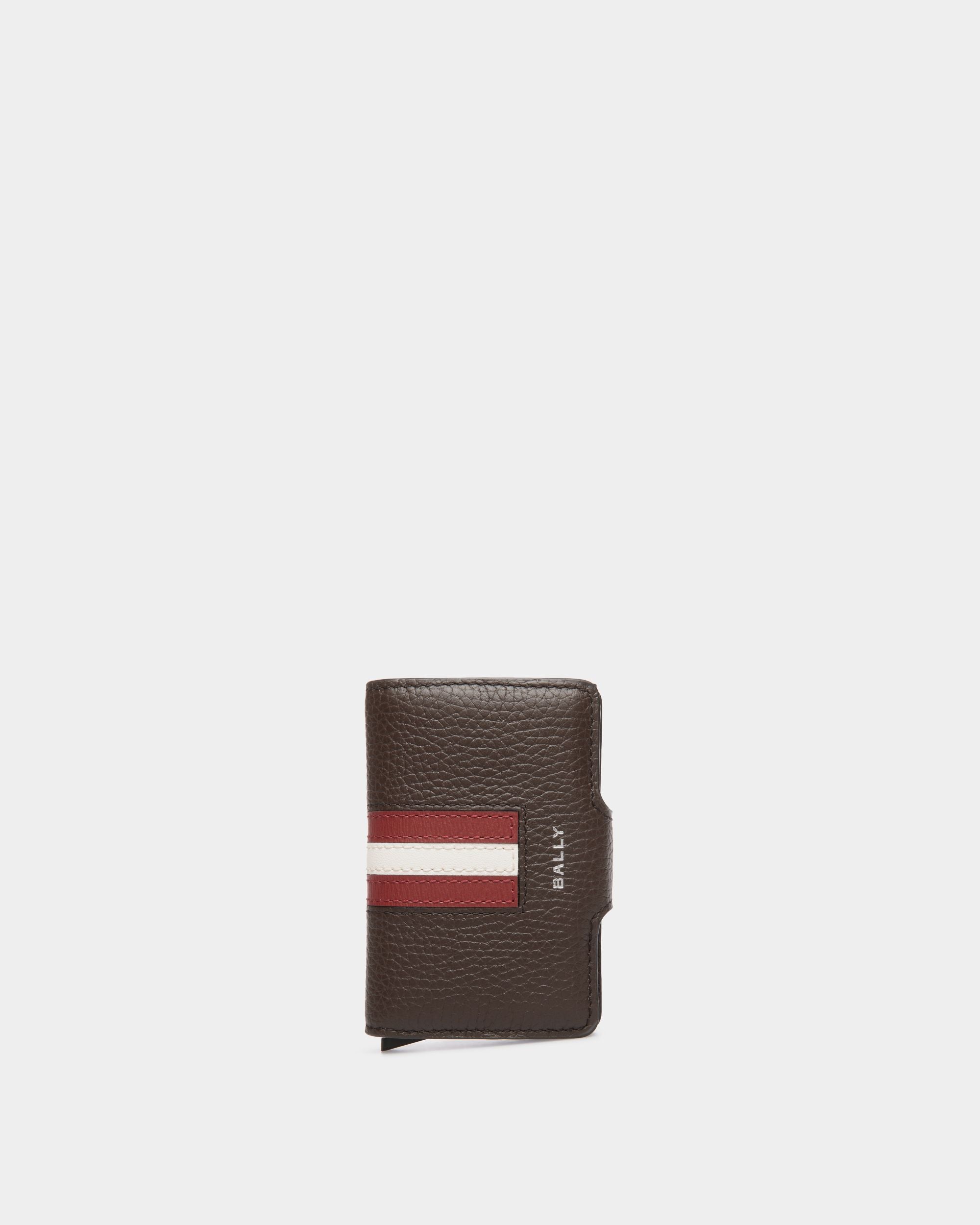 Cartera Smart Ribbon De Piel Ébano - Hombre - Bally - 01