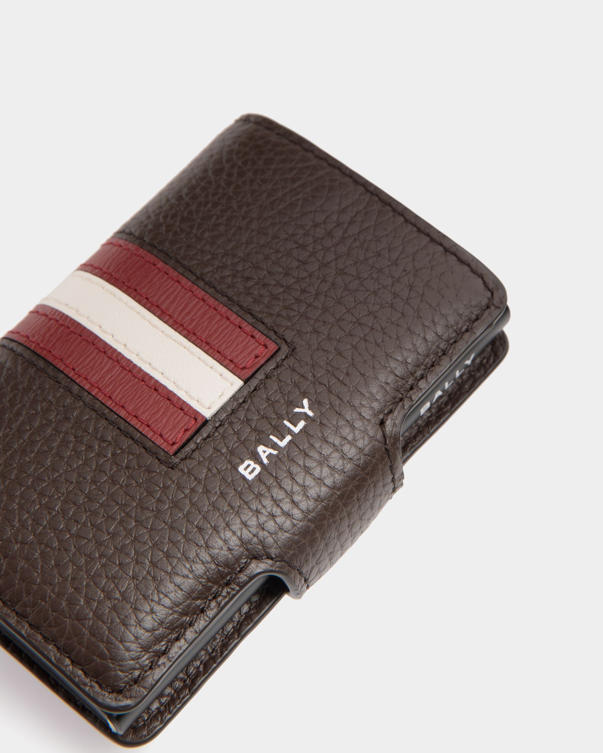 Cartera Smart Ribbon De Piel Ébano - Hombre - Bally - 04