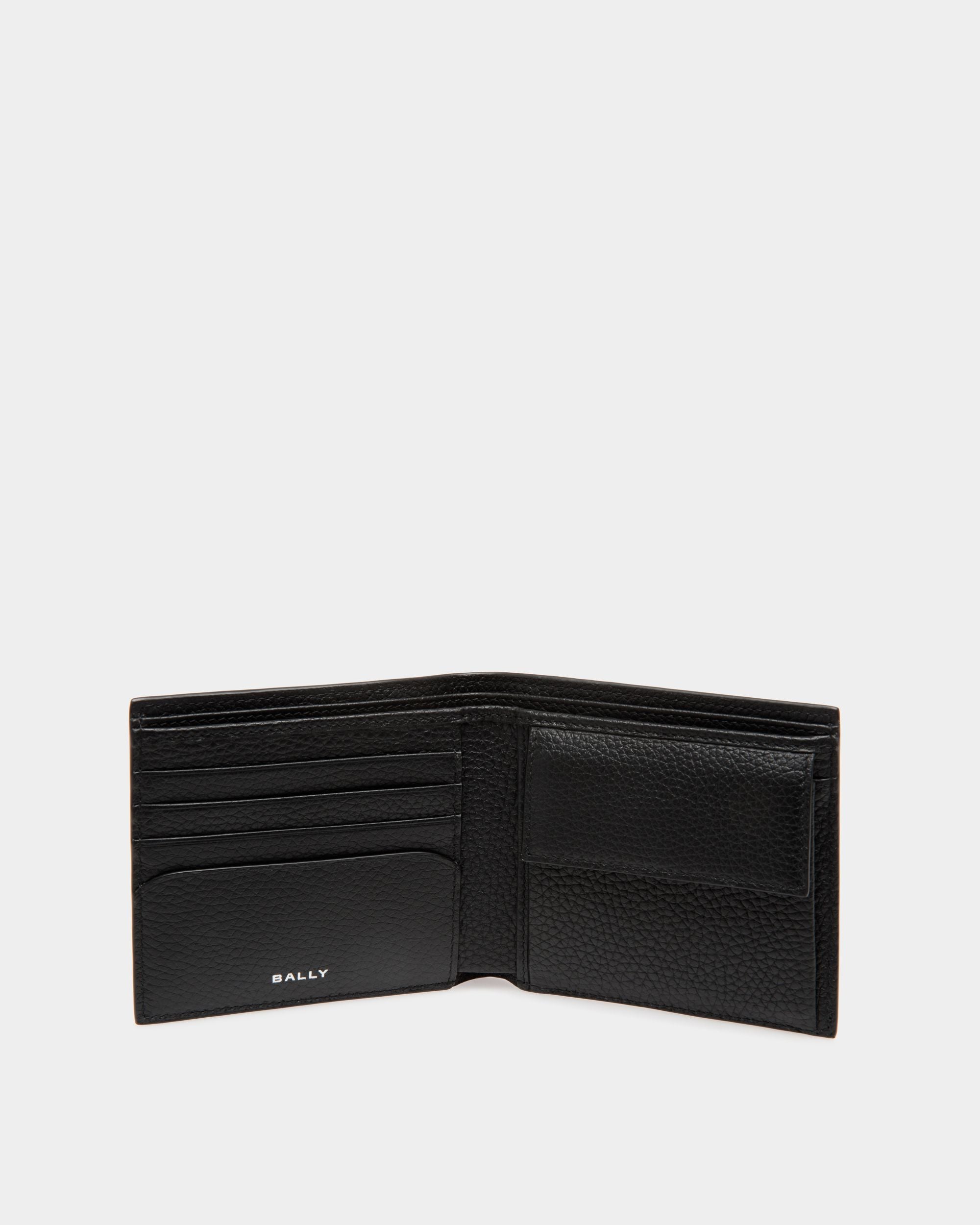 Cartera Plegable Oeden De Piel Negra - Hombre - Bally - 03