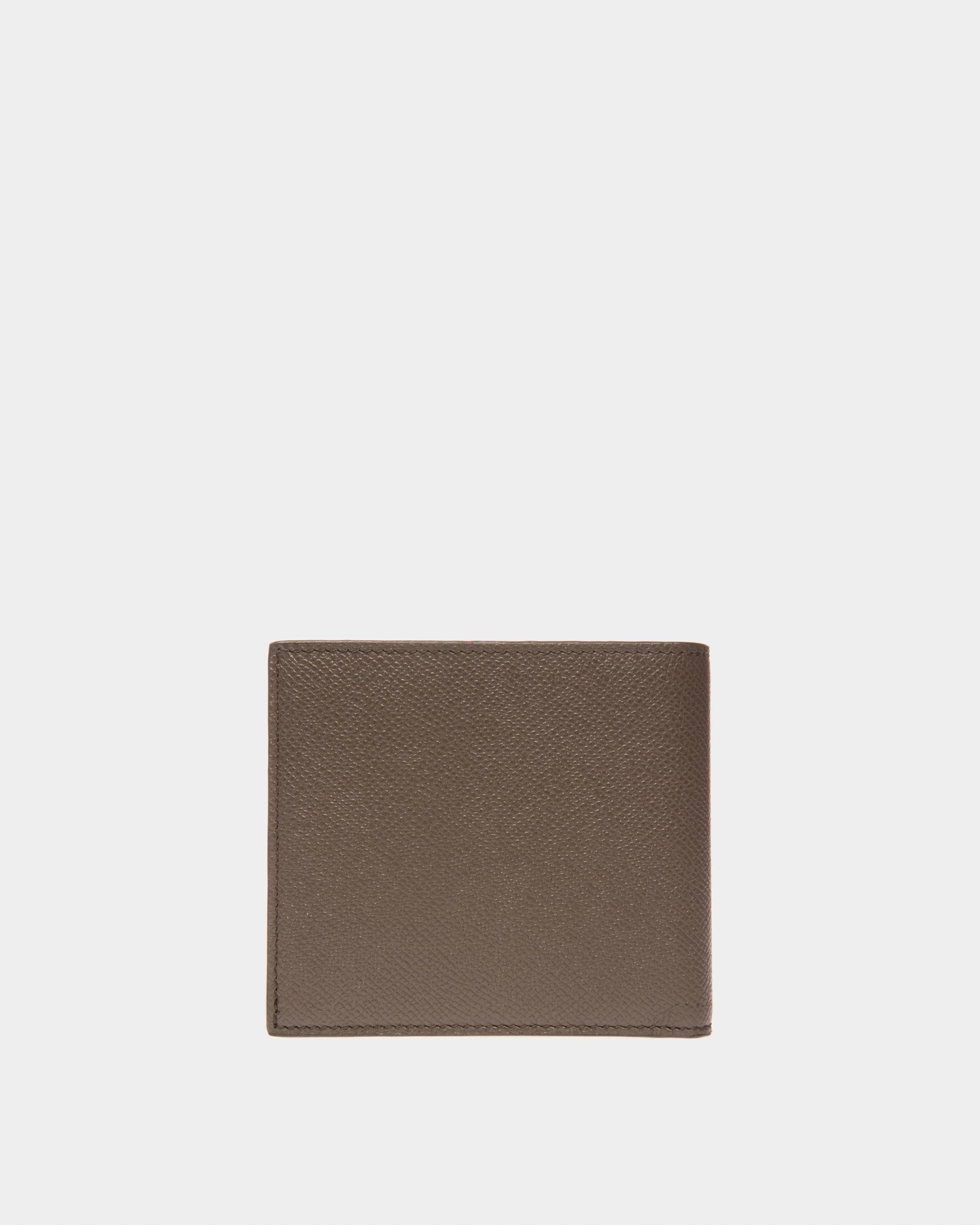 Brasai Leather Wallet In Army Green - Men's - Bally - 02