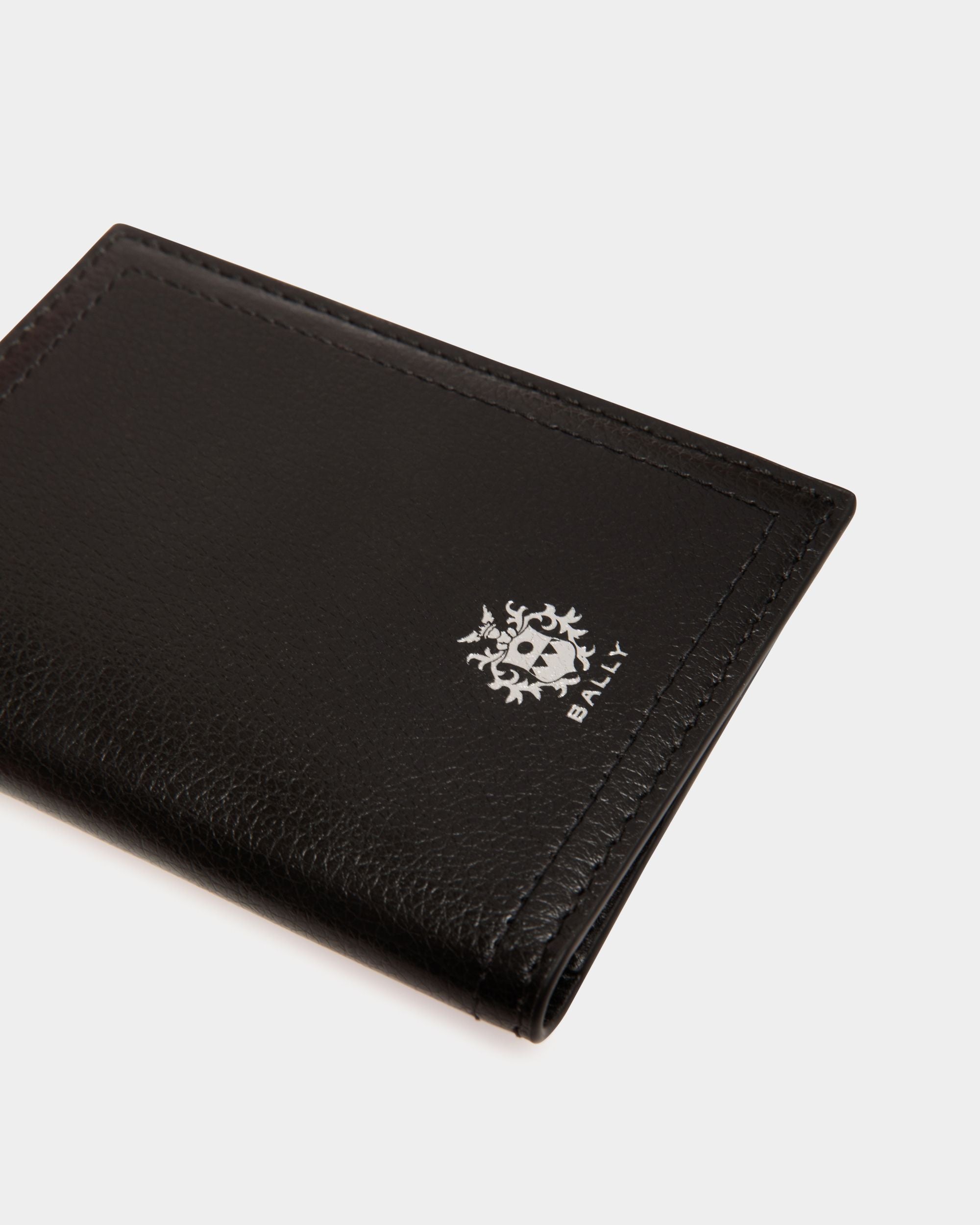 Ray Wallet in Black Leather - Hombre - Bally - 04