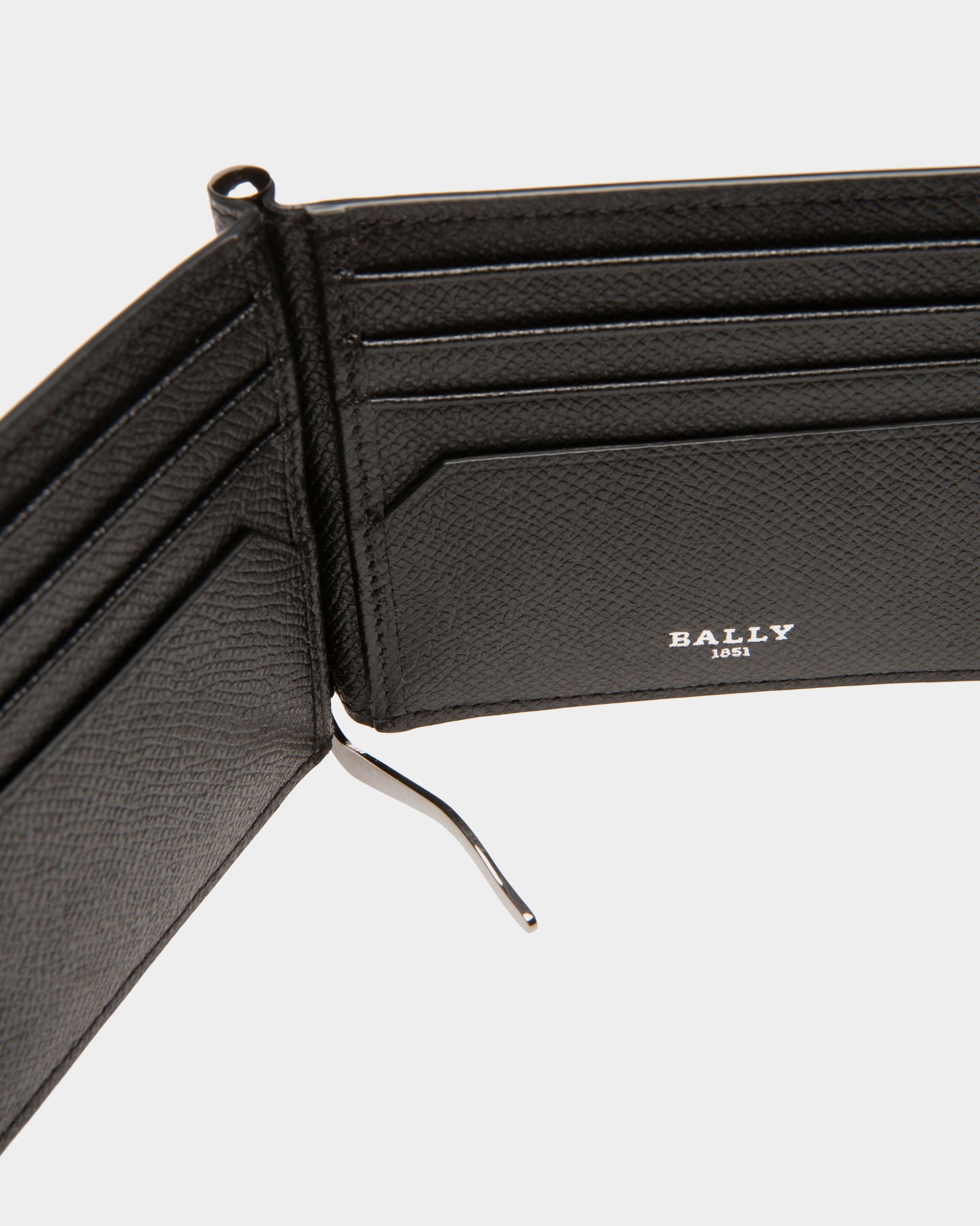 Bodolo Cartera De Cuero De Color Negro - Hombre - Bally - 04