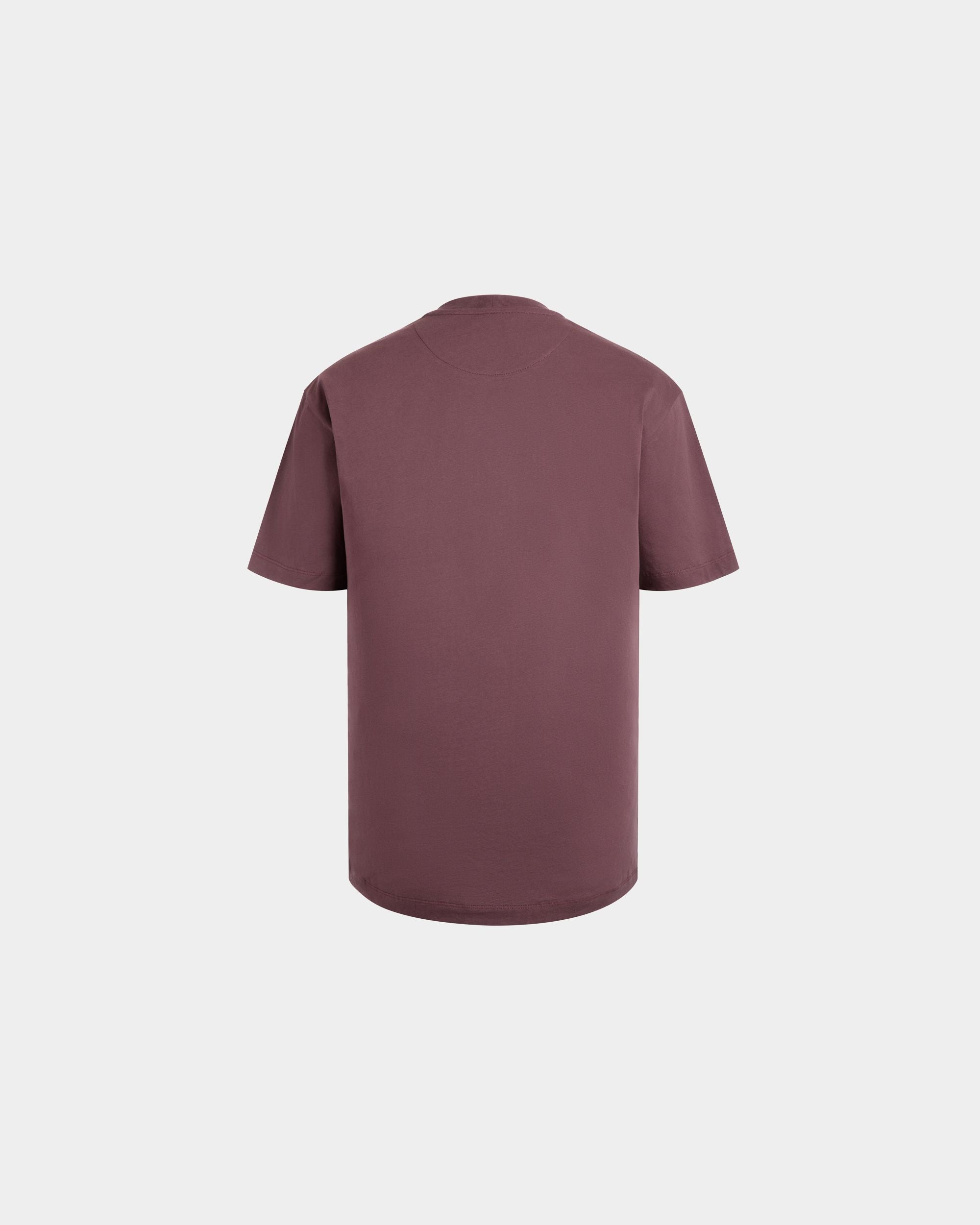 T-Shirt In Orange Cotton - Men's - Bally - 03