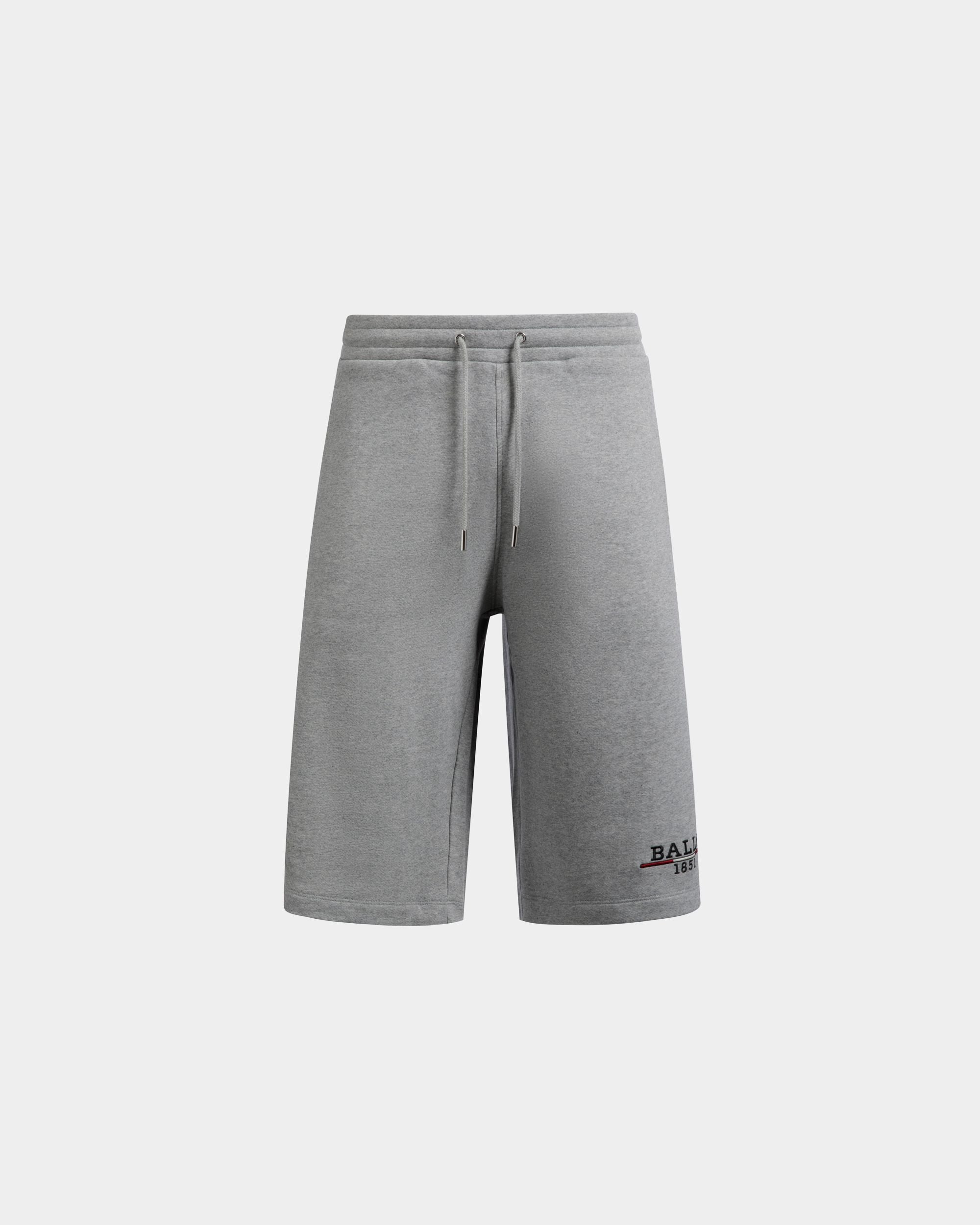 Sweatpant In Grey Mix Cotton - Men's - Bally - 01