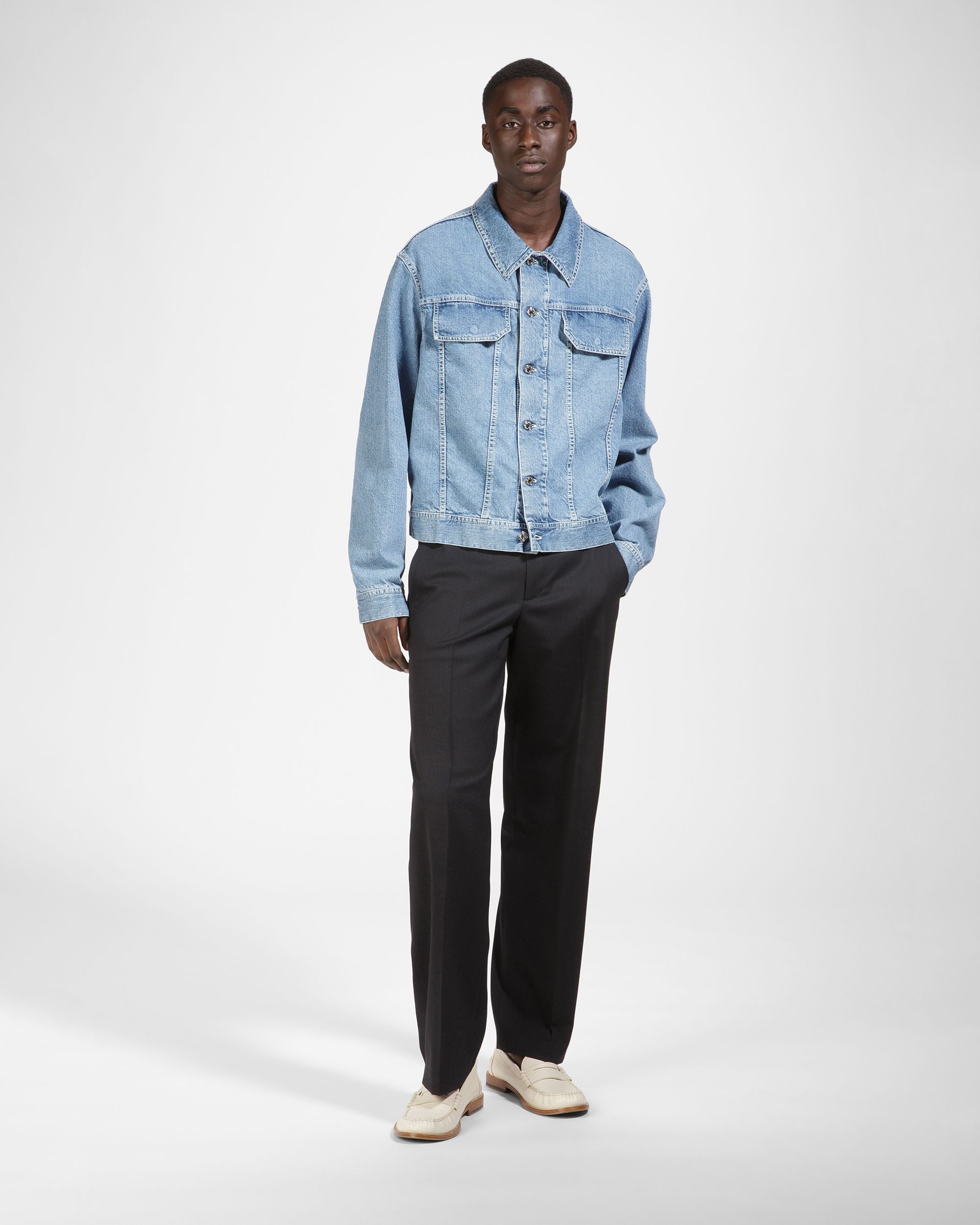 Denim Jacket - Men's - Bally - 02