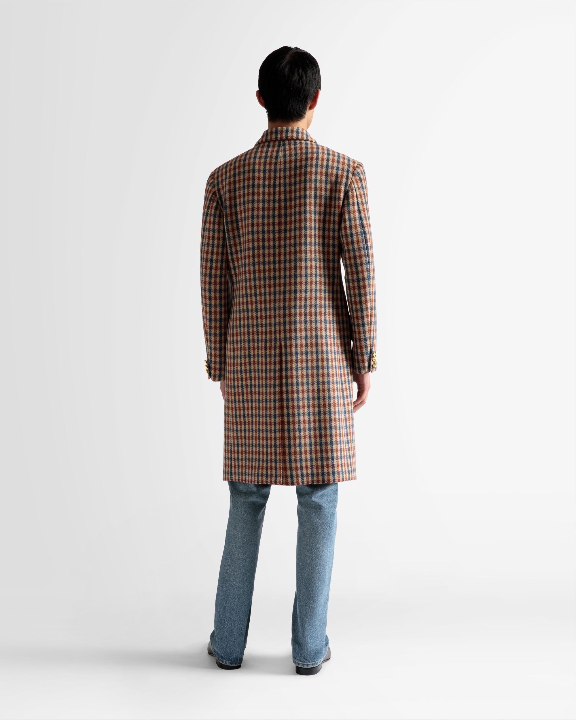 Abrigo De Cuadros - Hombre - Bally - 06