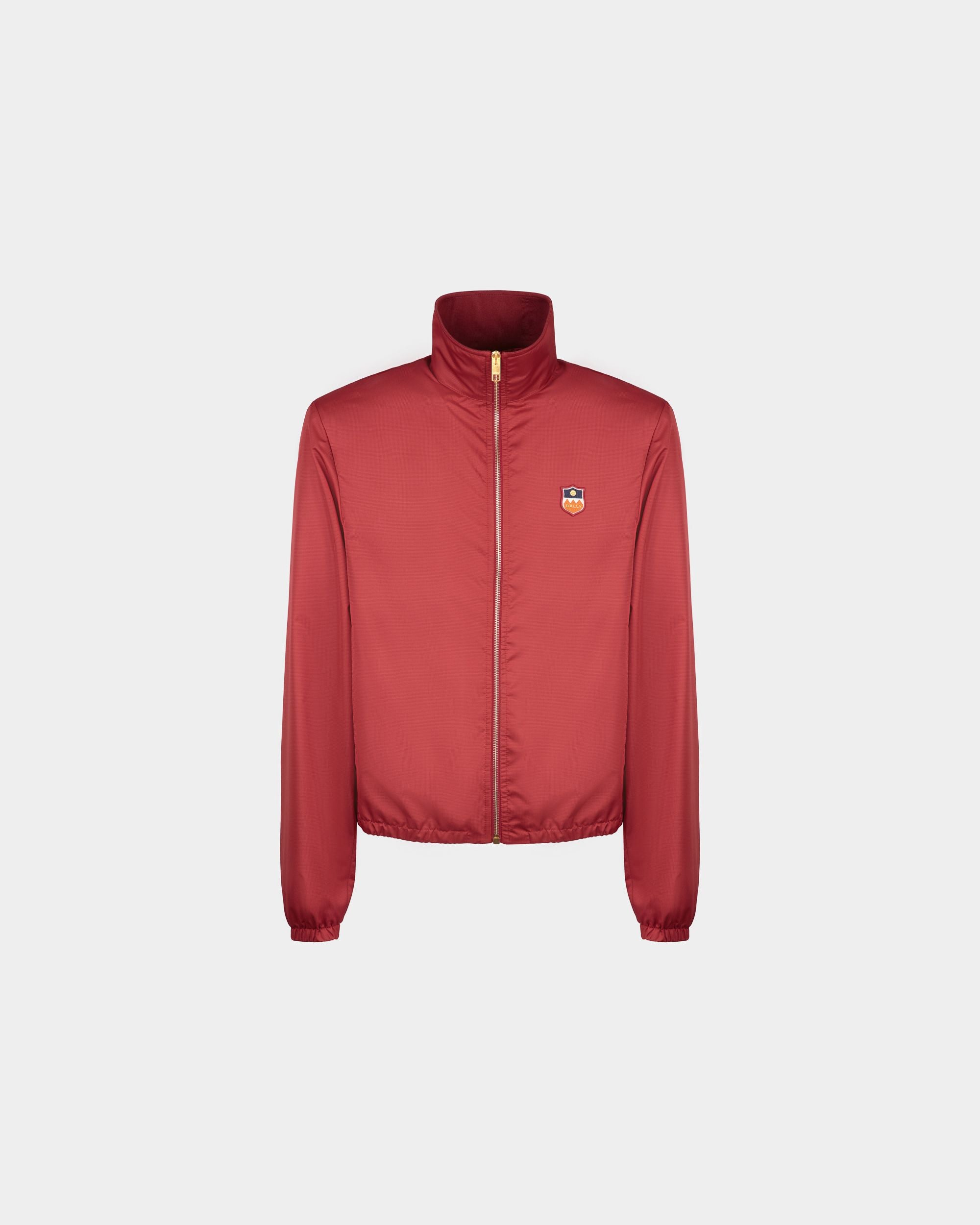 Bomber in Red Nylon - Men's - Bally - 01