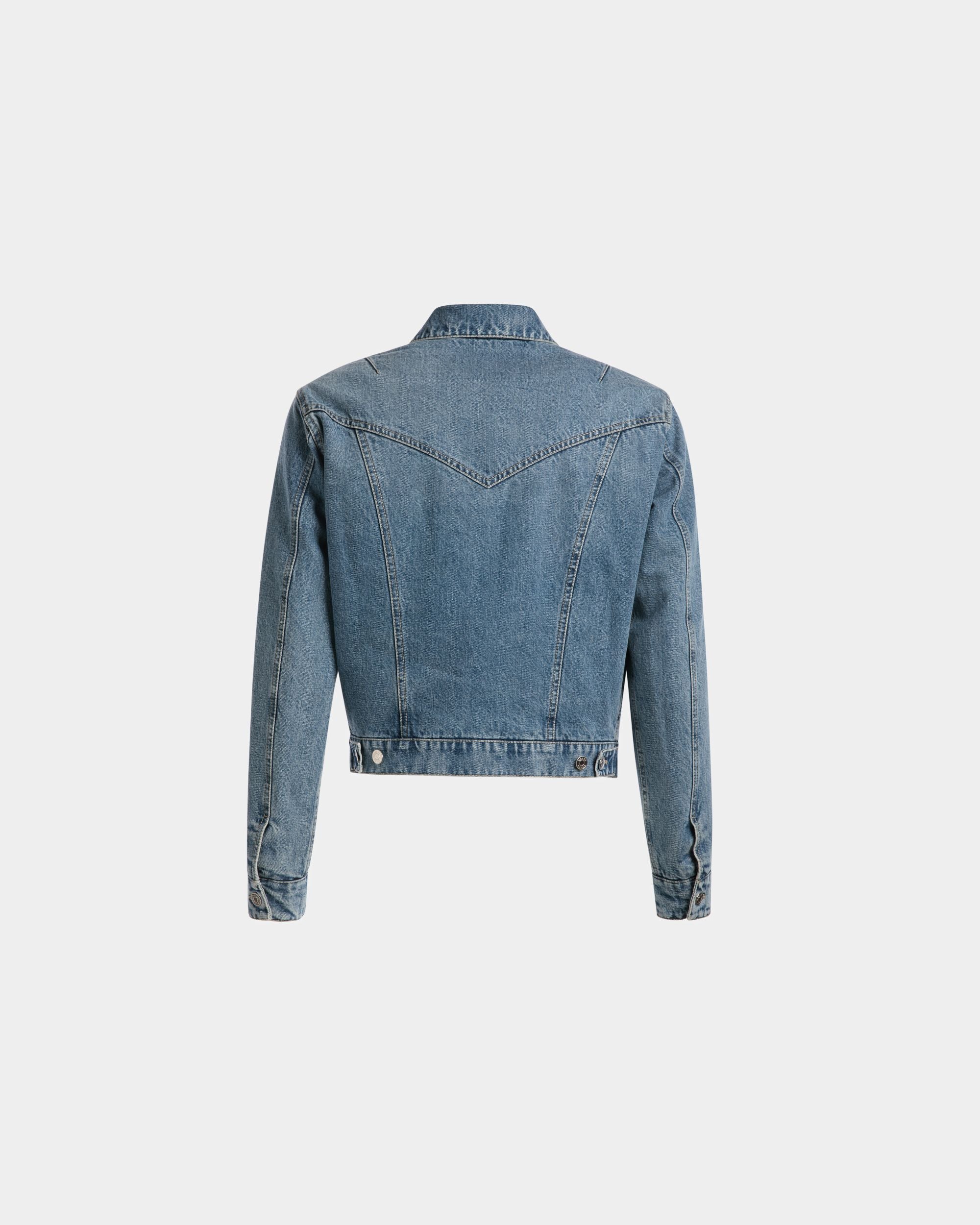 Chaqueta Con Botones De Denim En Azul Claro - Hombre - Bally - 07