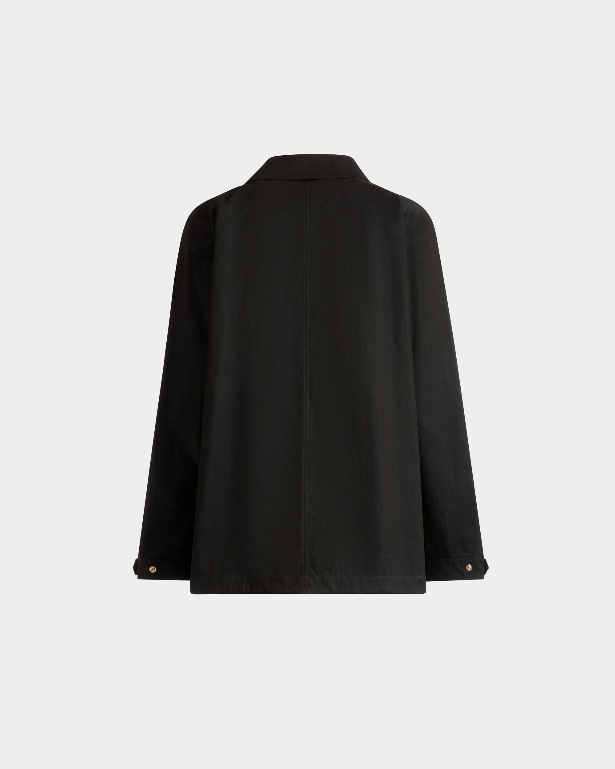 Parka in Black Nylon - Men's - Bally - 03