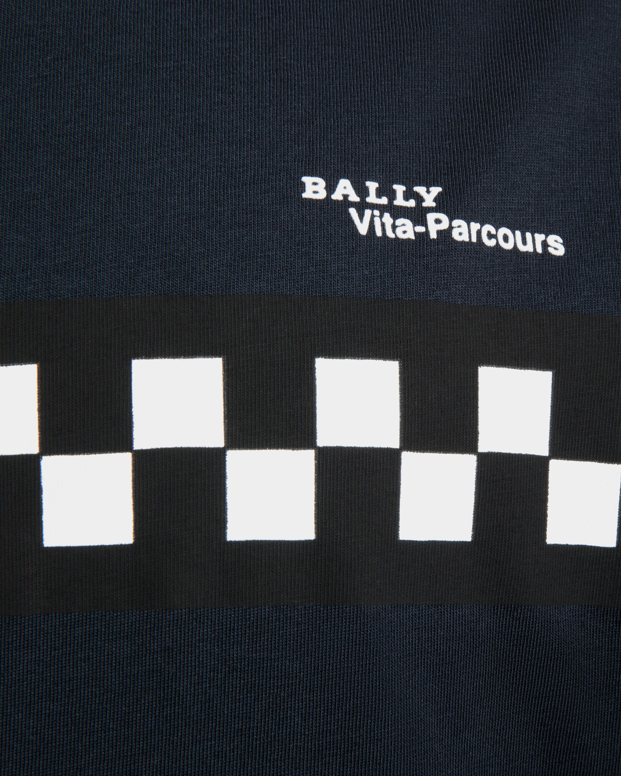 T-Shirt In White Cotton - Men's - Bally - 02