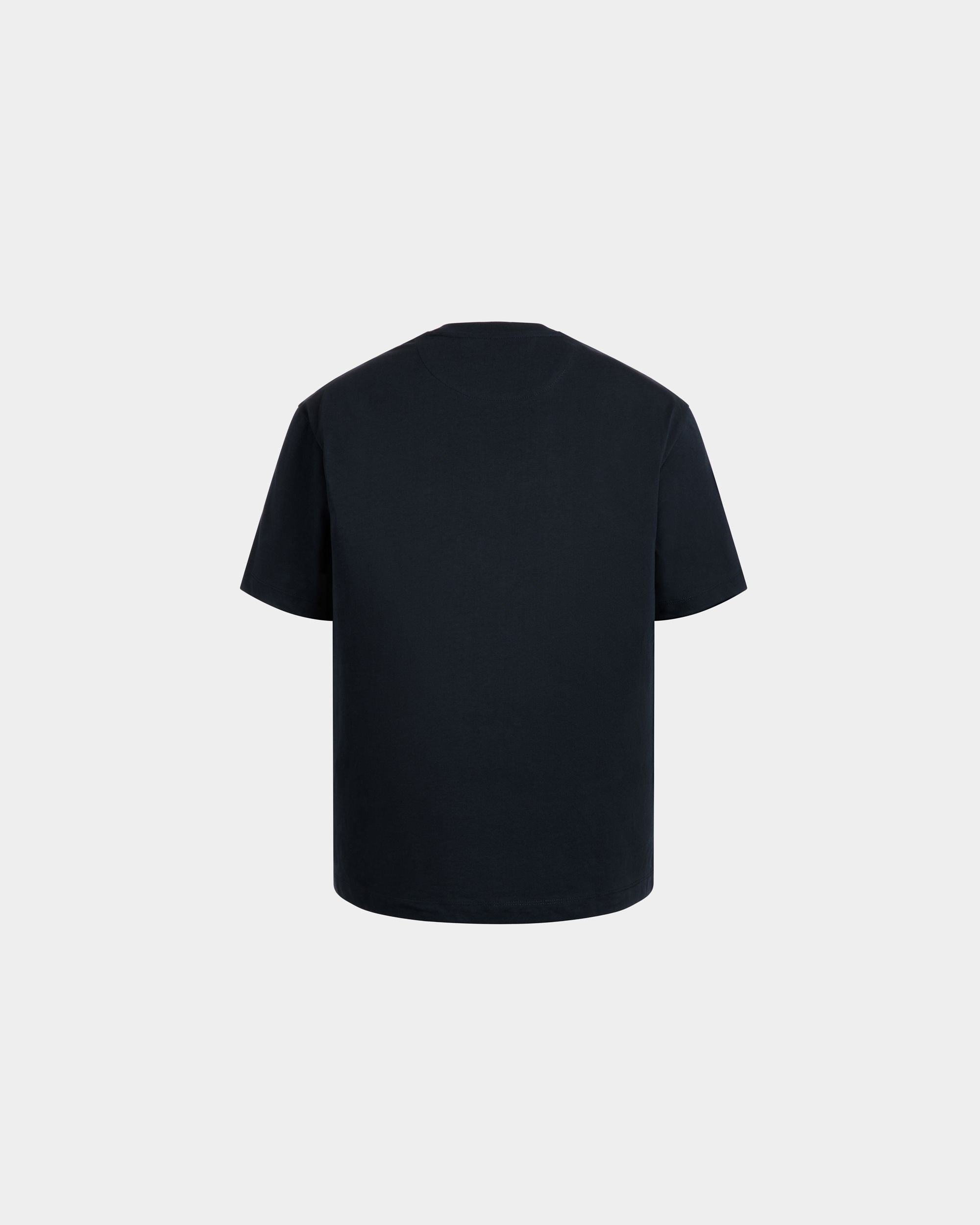 T-Shirt In White Cotton - Men's - Bally - 03