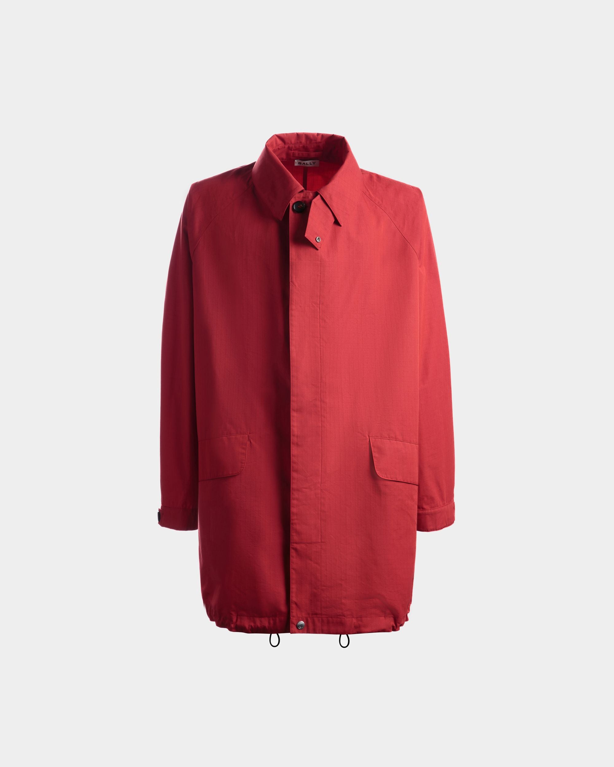 Abrigo De Nailon Candy Red - Hombre - Bally - 01