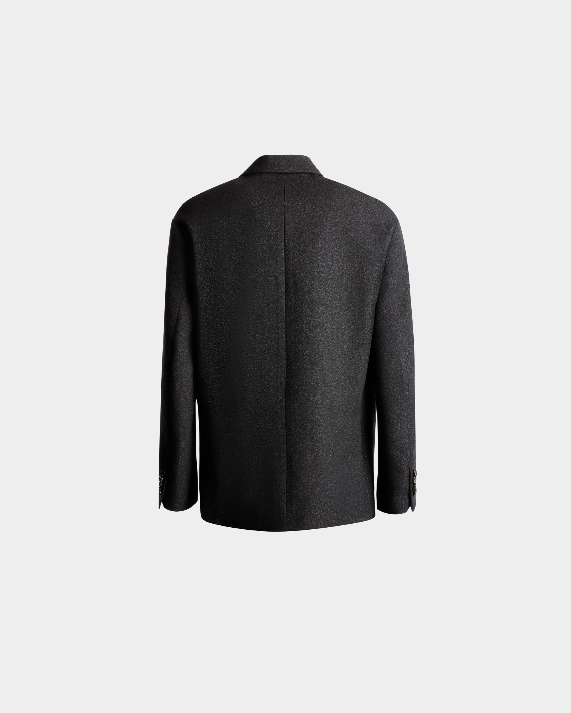 Blazer De Lana Gris Oscuro - Hombre - Bally - 03