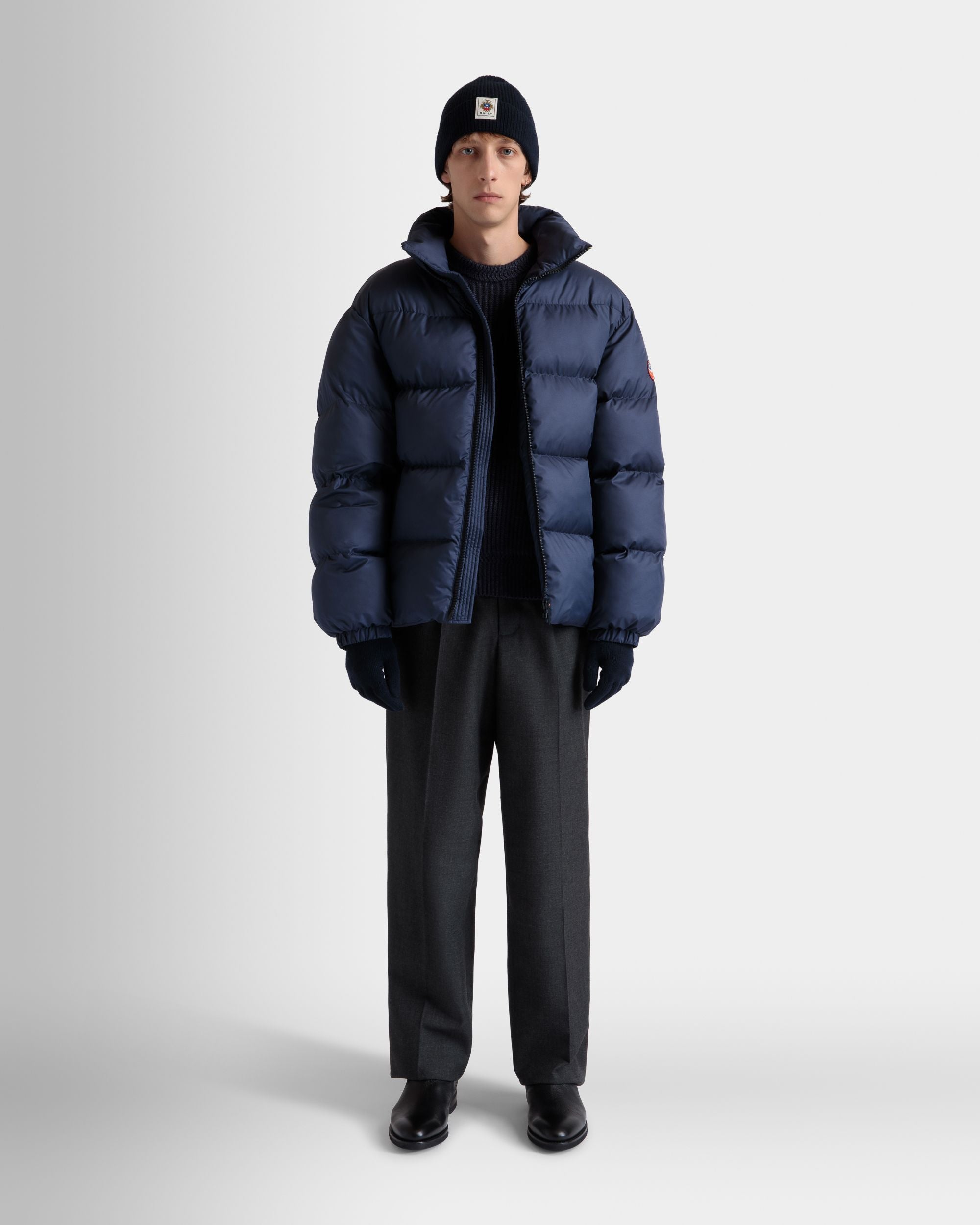 Plumífero De Nailon Navy Blue - Hombre - Bally - 02