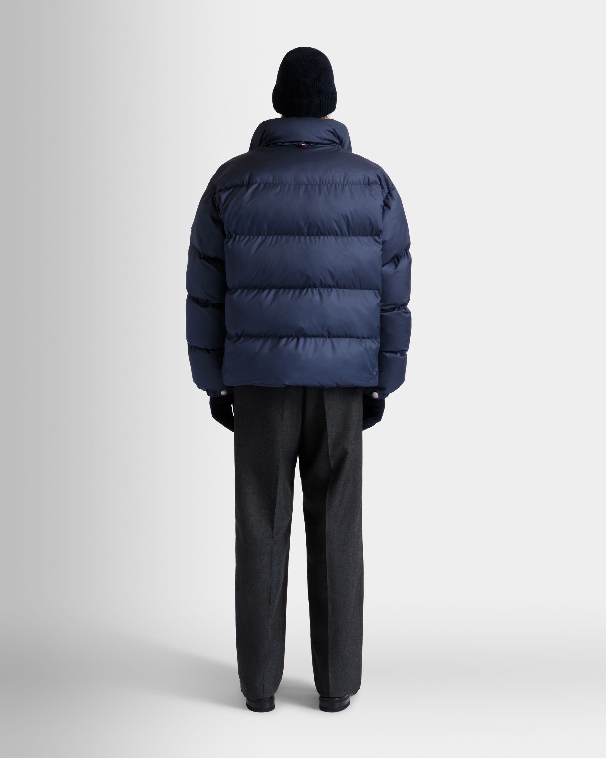 Plumífero De Nailon Navy Blue - Hombre - Bally - 07