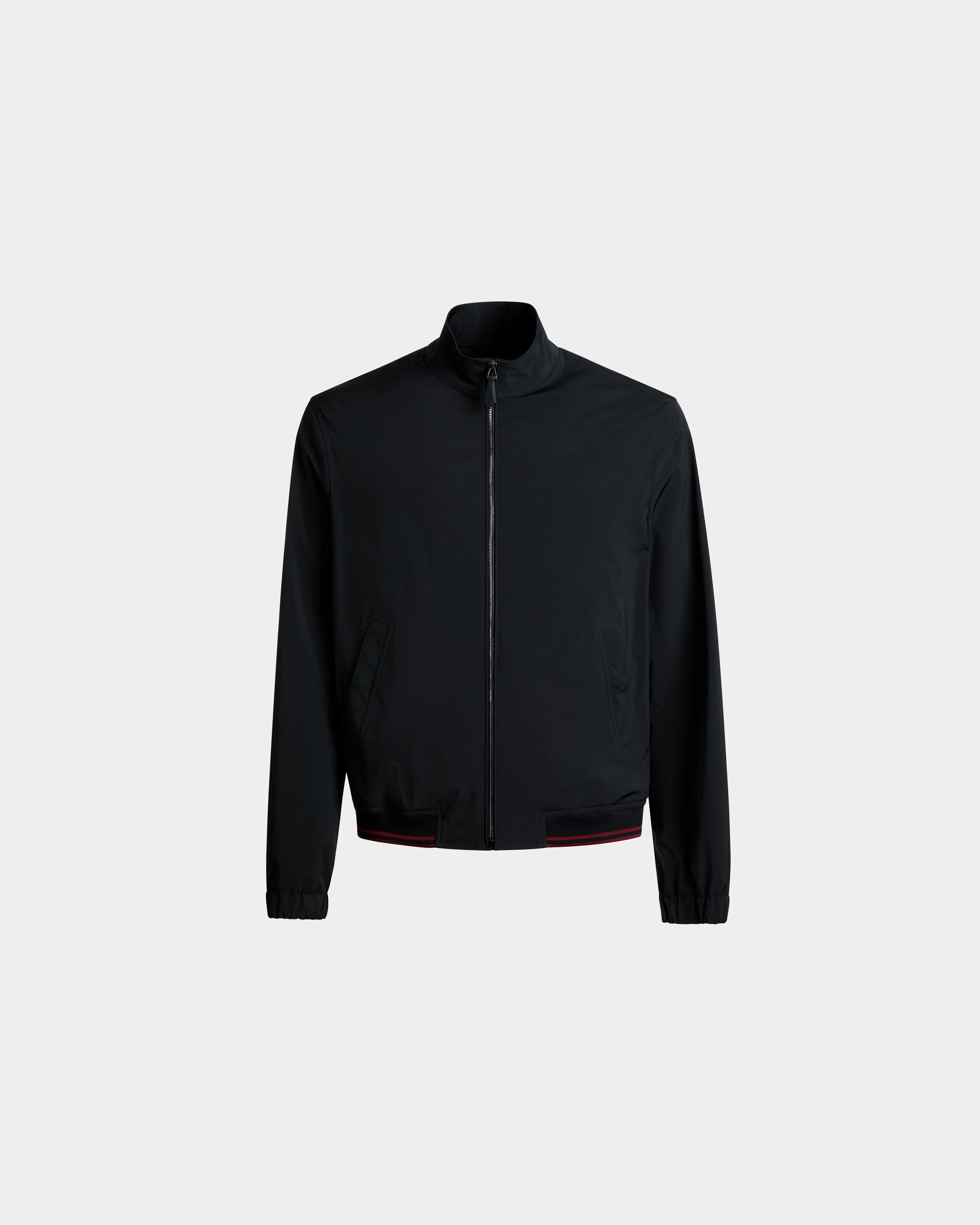 Blouson In Navy Blue Nylon - Men's - Bally - 01