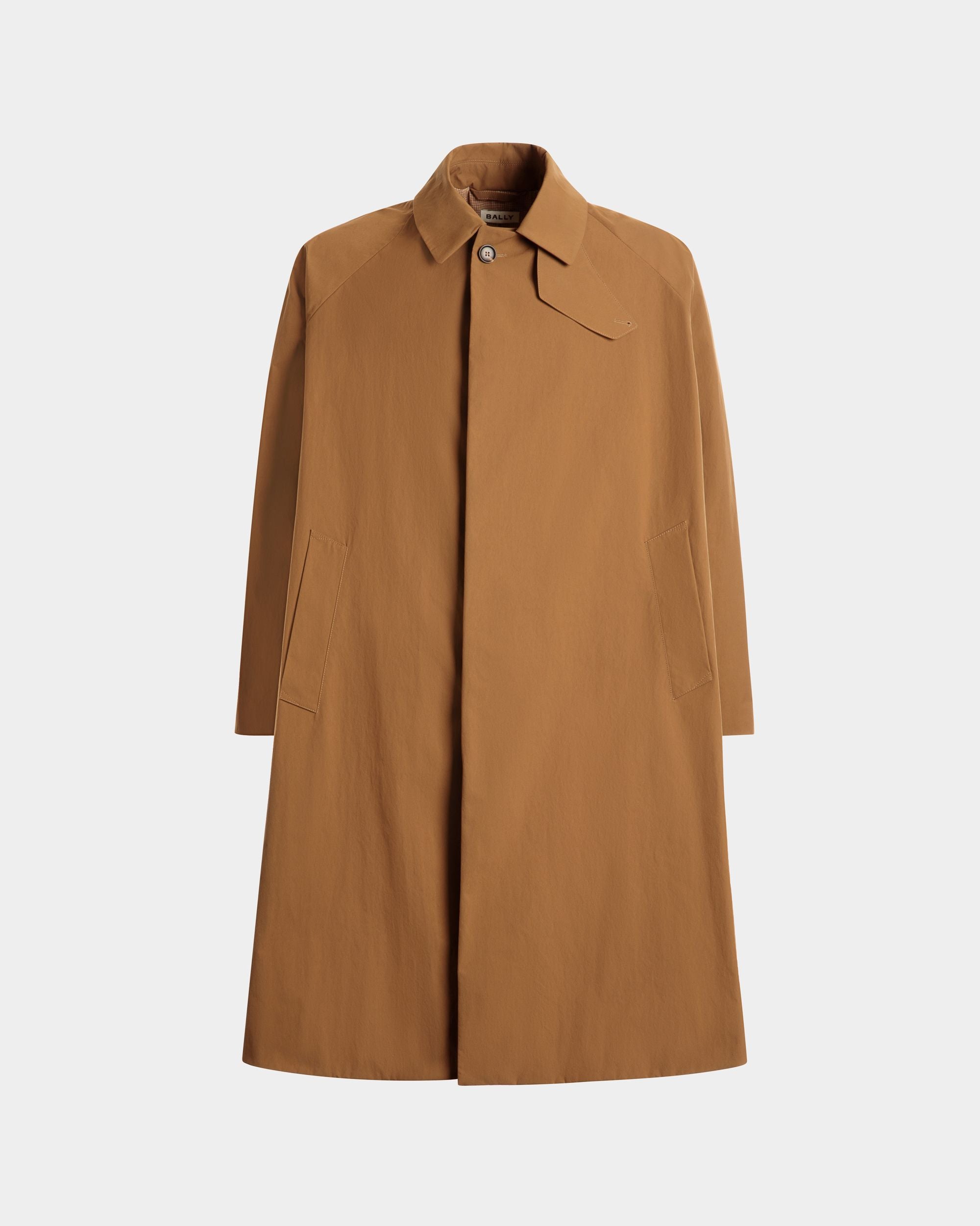 Gabardina De Nailon Marrón - Hombre - Bally - 01