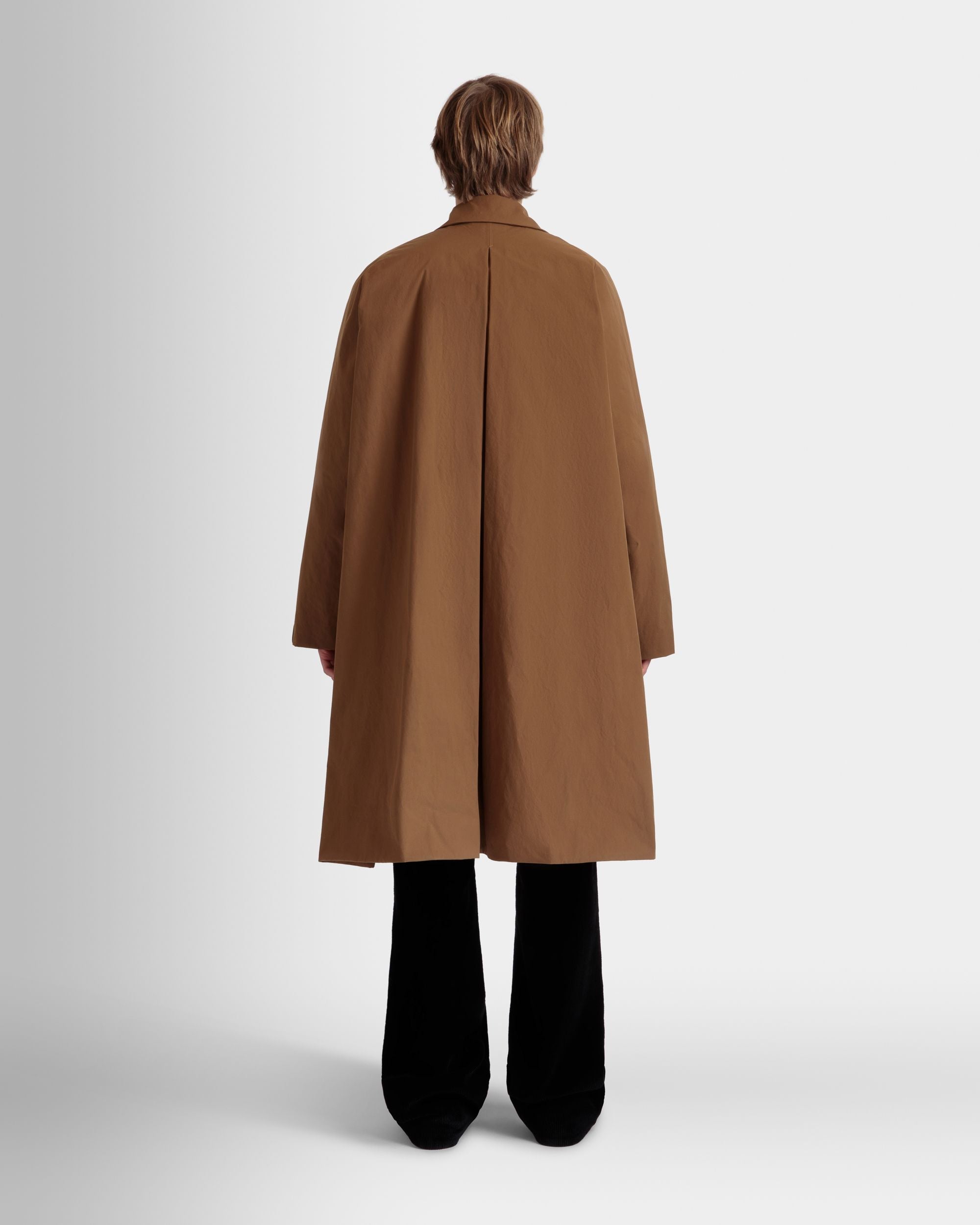 Gabardina De Nailon Marrón - Hombre - Bally - 06