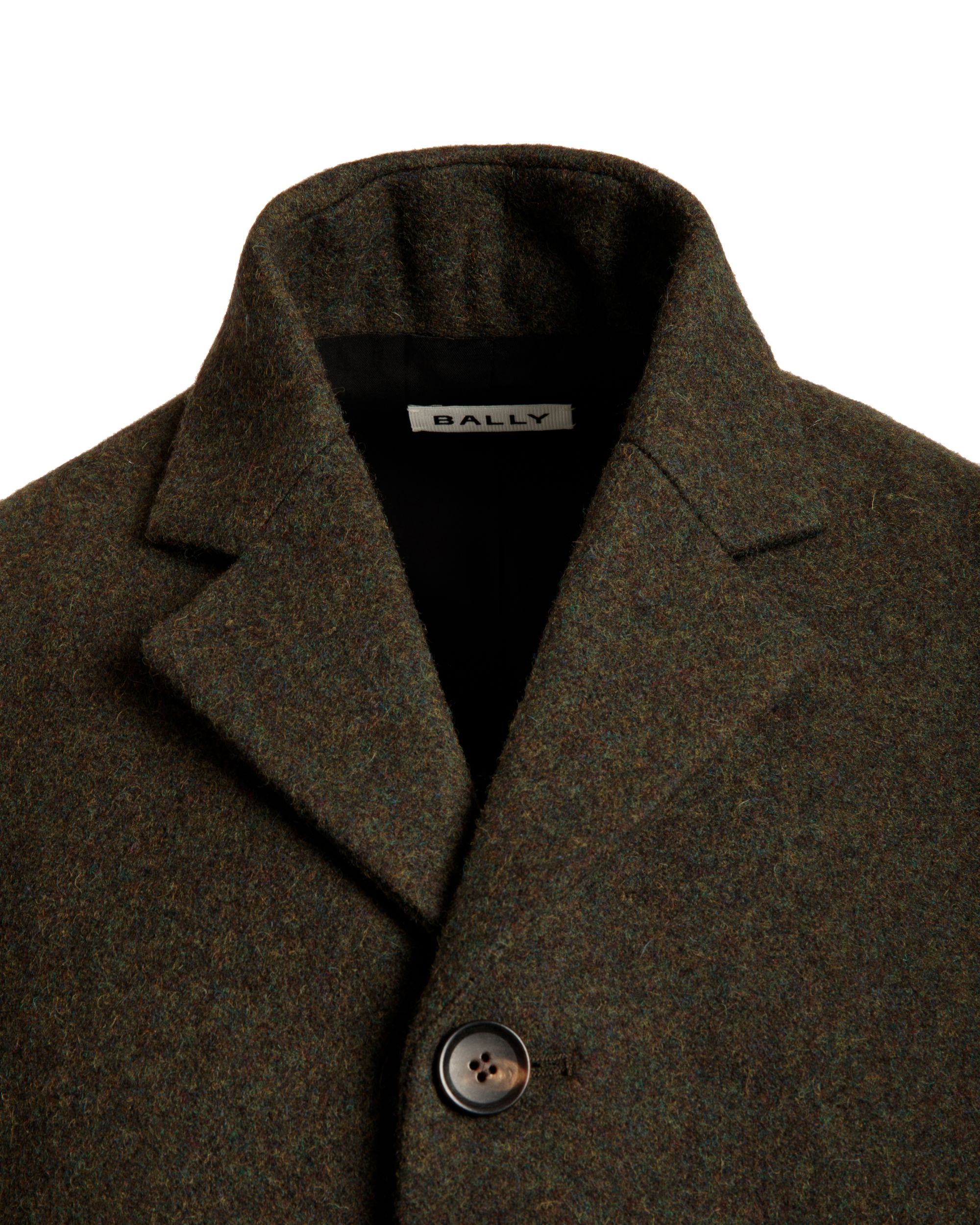 Blazer De Lana Verde Oscuro - Hombre - Bally - 03