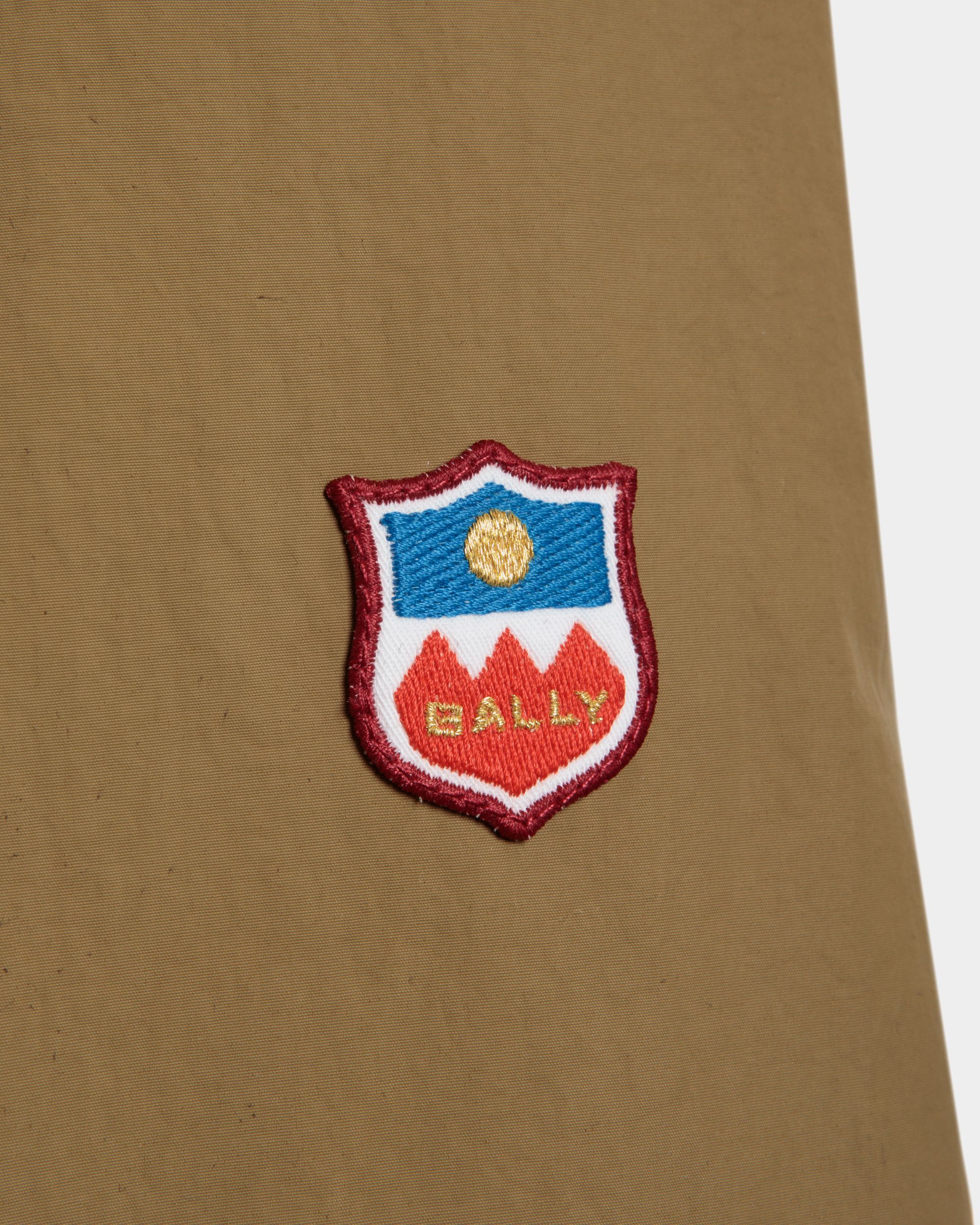 Chaqueta Camisera De Nailon Camel - Hombre - Bally - 04