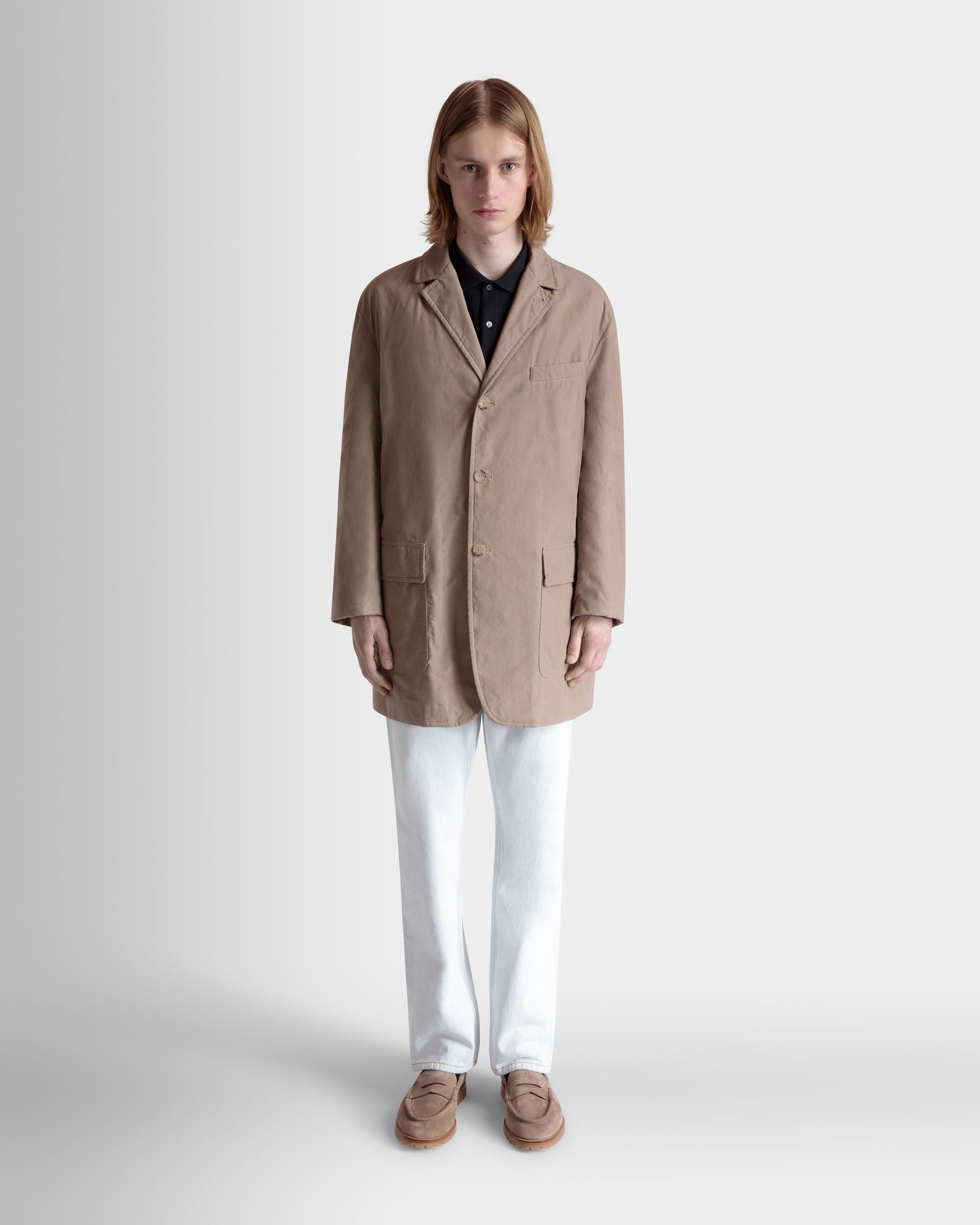 Sobretodo De Algodón Beige - Hombre - Bally - 02
