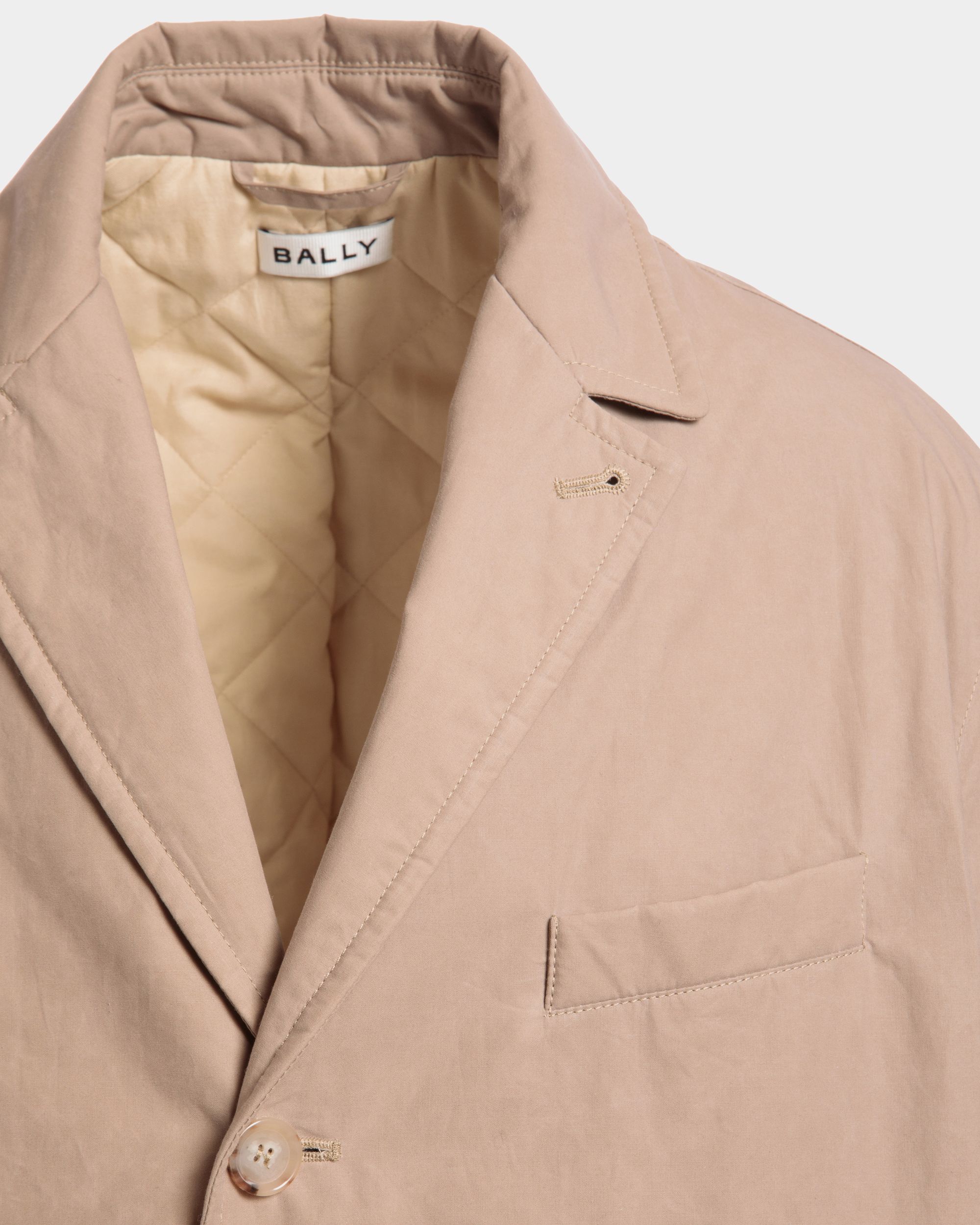 Sobretodo De Algodón Beige - Hombre - Bally - 04