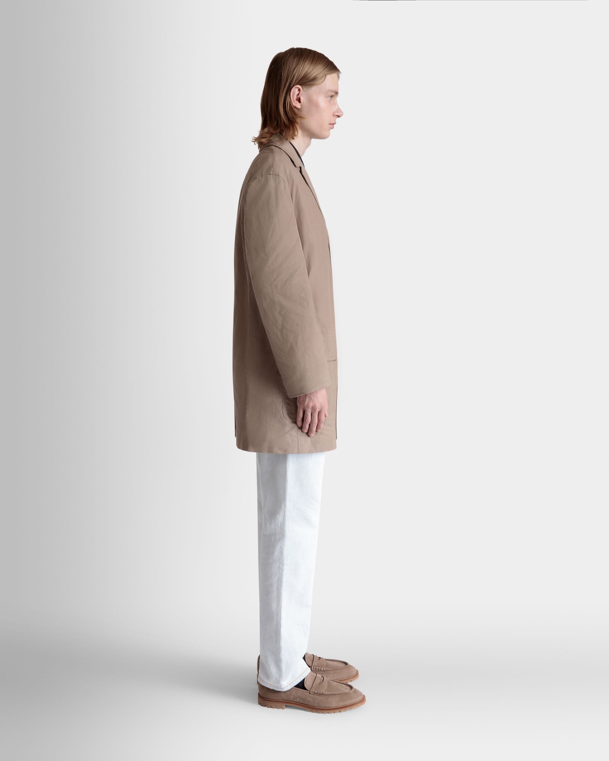 Sobretodo De Algodón Beige - Hombre - Bally - 05