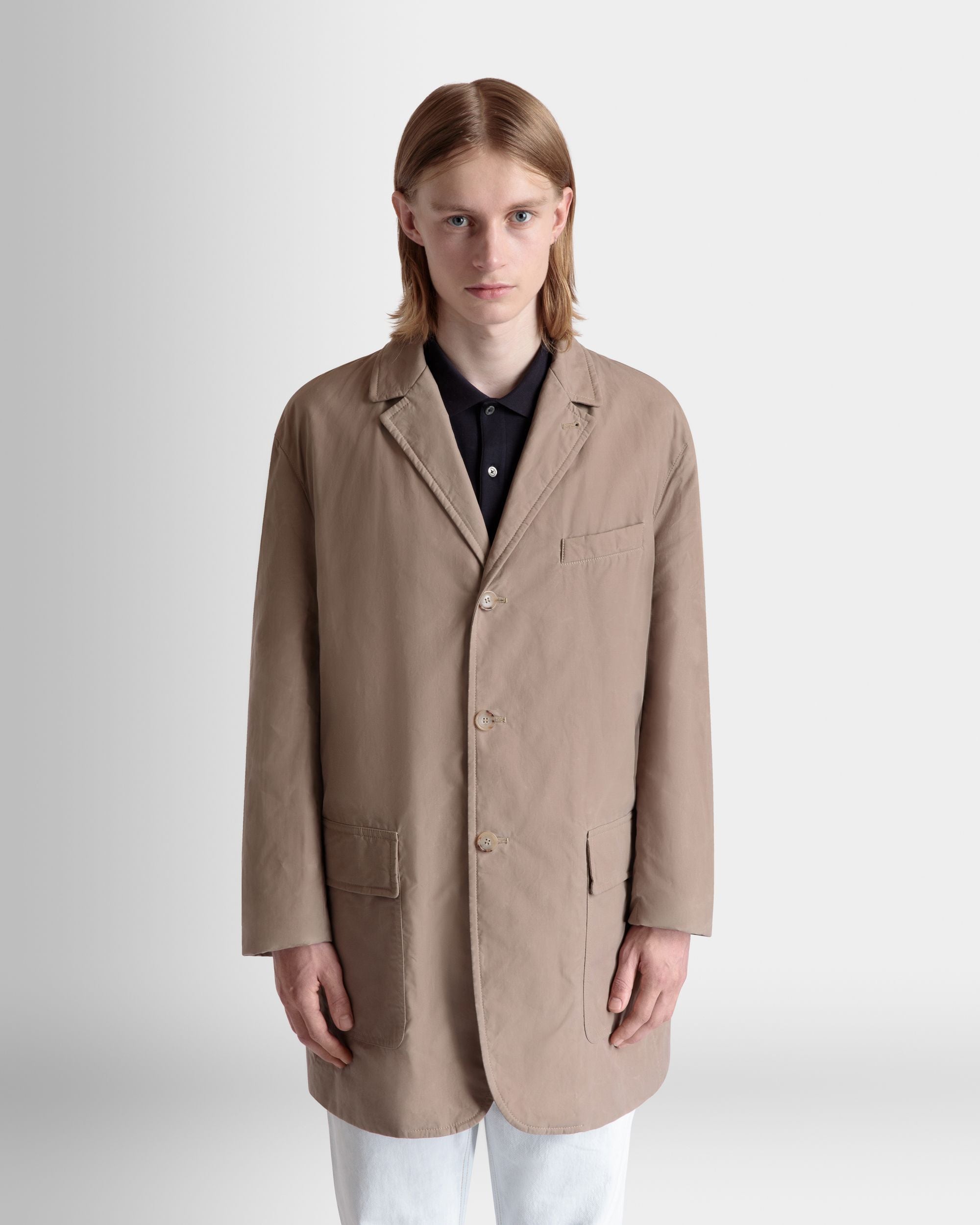 Sobretodo De Algodón Beige - Hombre - Bally - 08