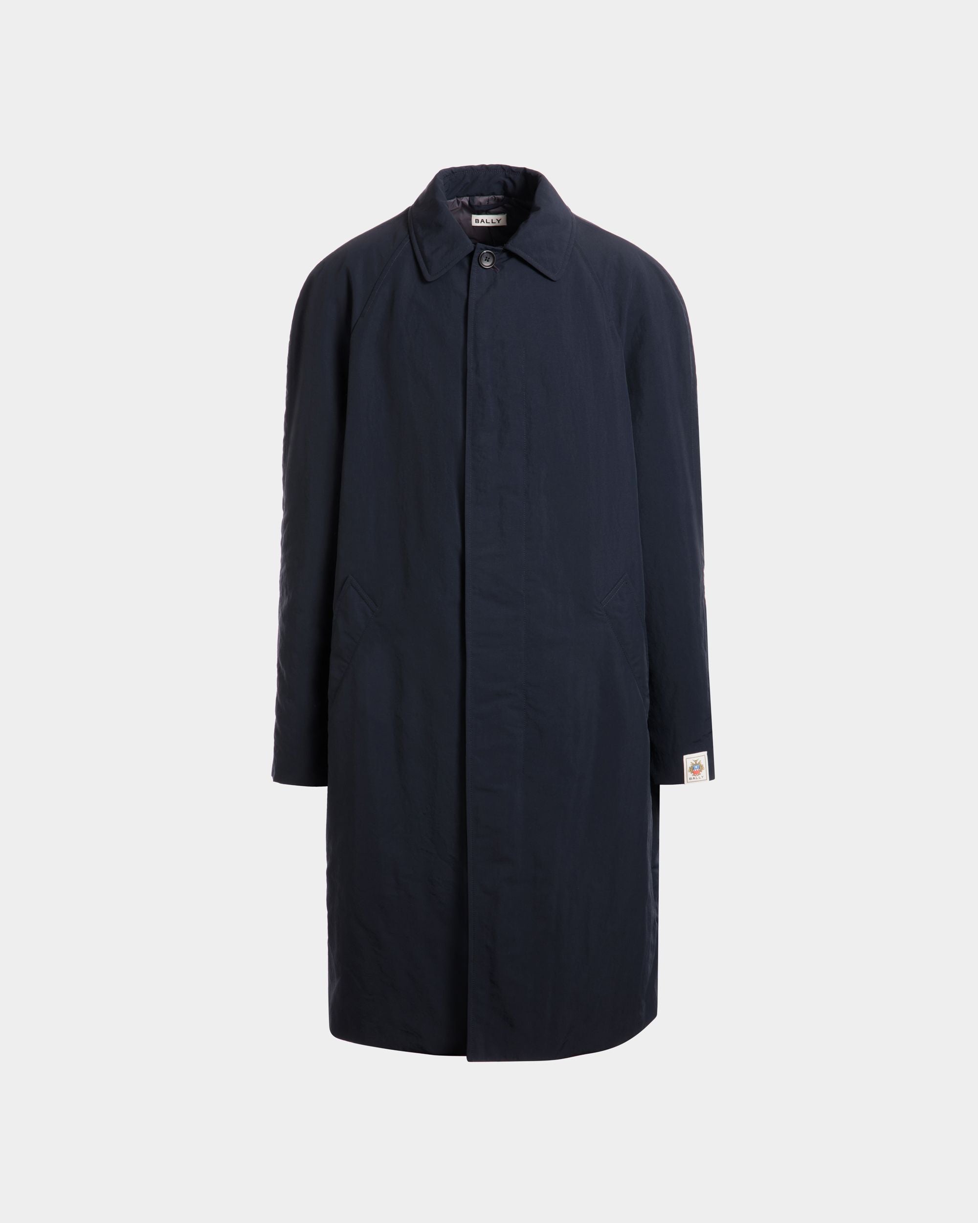 Gabardina De Nailon Navy Blue - Hombre - Bally - 01