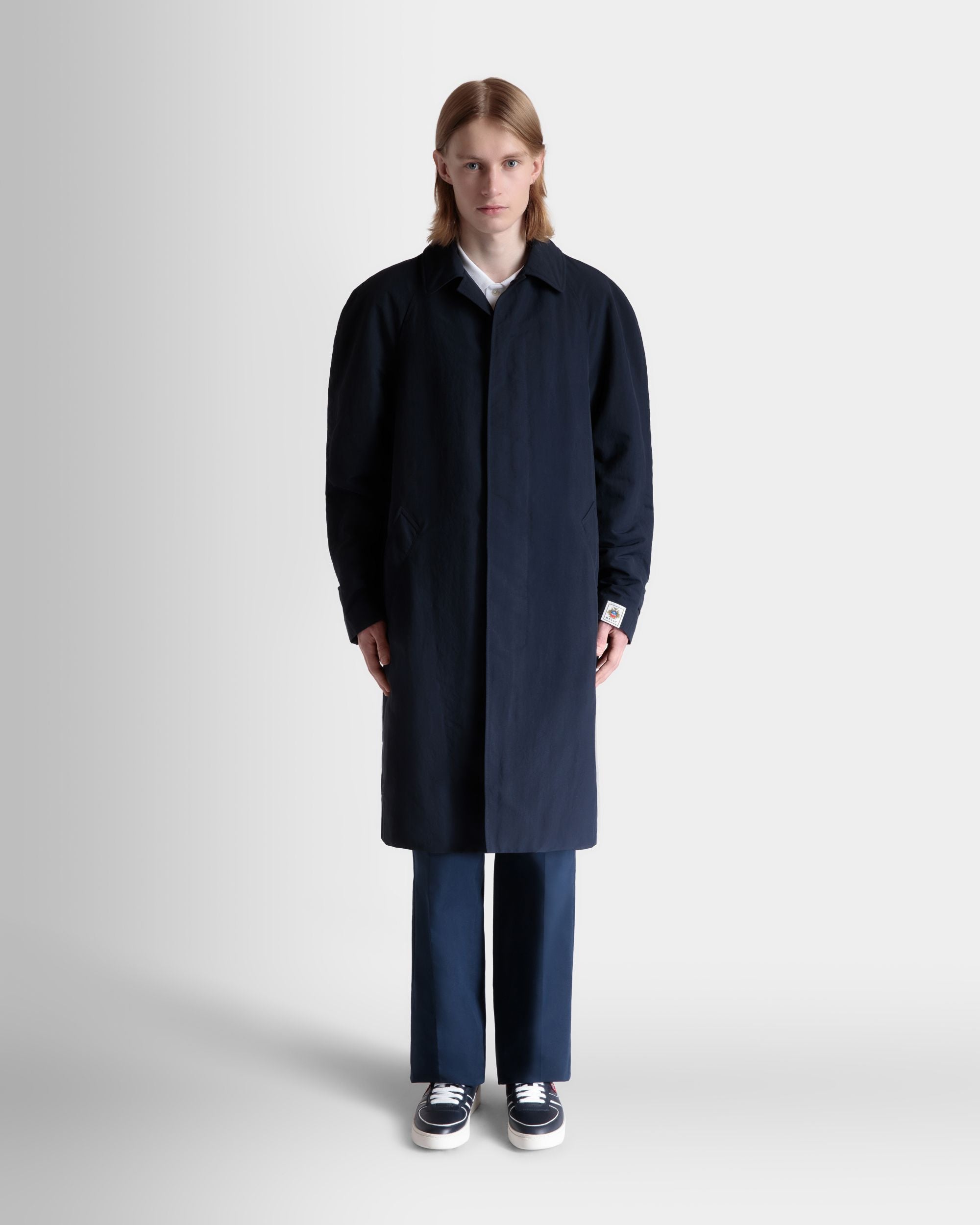 Gabardina De Nailon Navy Blue - Hombre - Bally - 02