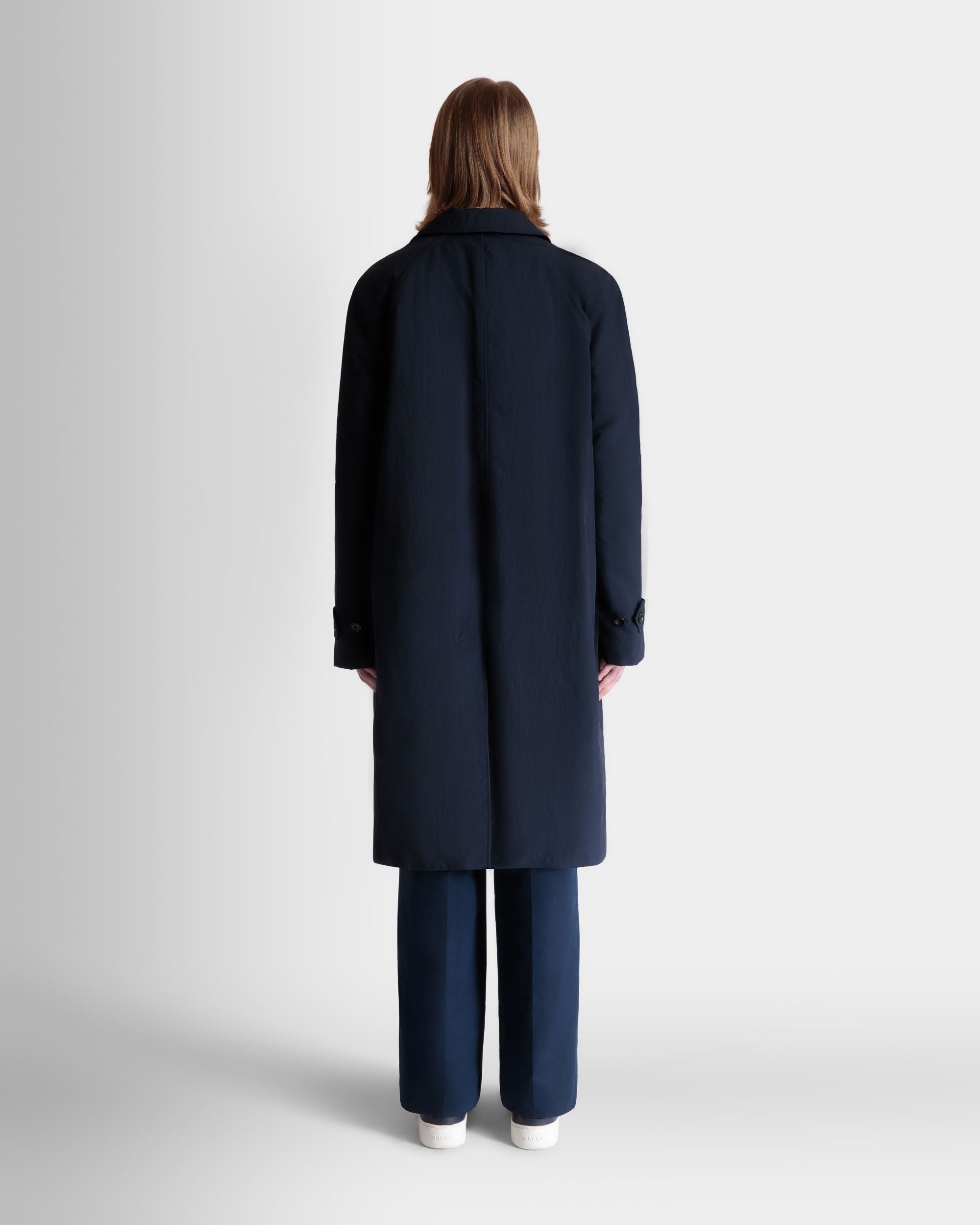 Gabardina De Nailon Navy Blue - Hombre - Bally - 06