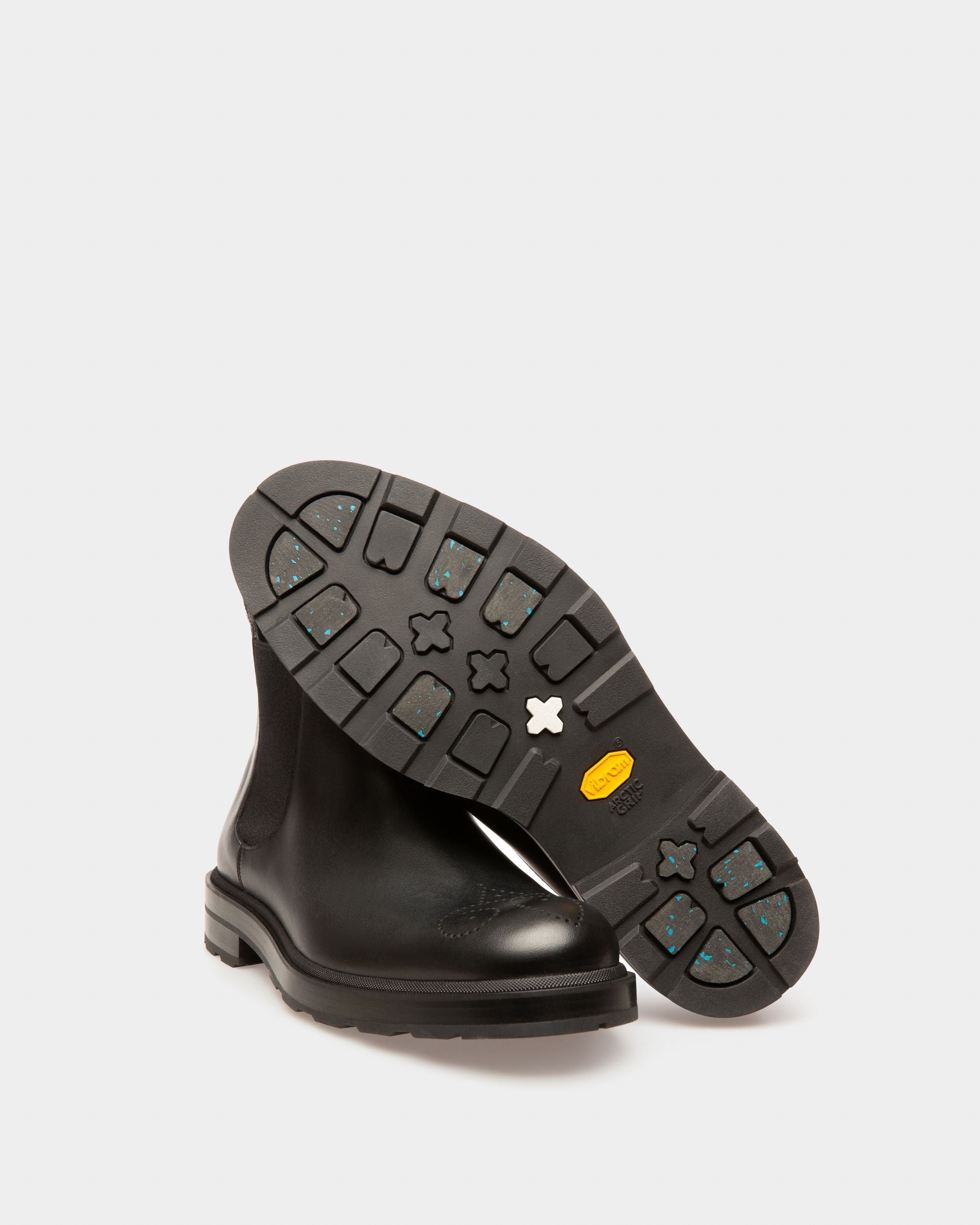 Cormons Leather Boots In Black - Men's - Bally - 05
