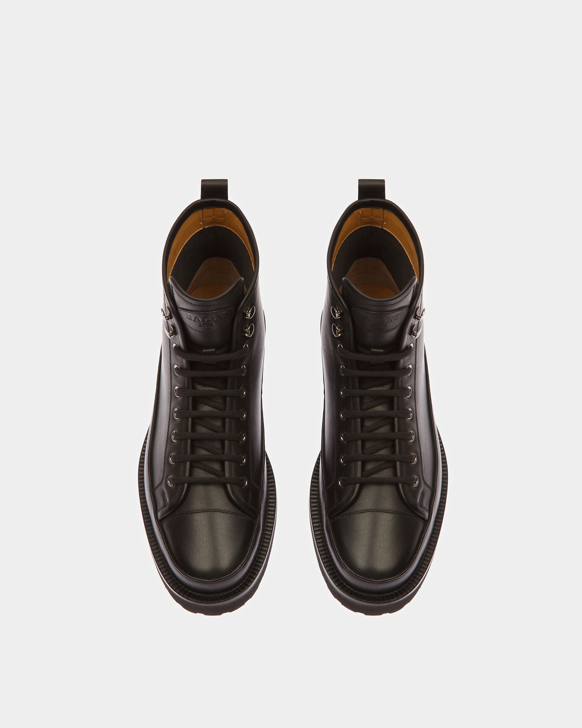 Nortis Botas De Piel En Negro - Hombre - Bally - 02