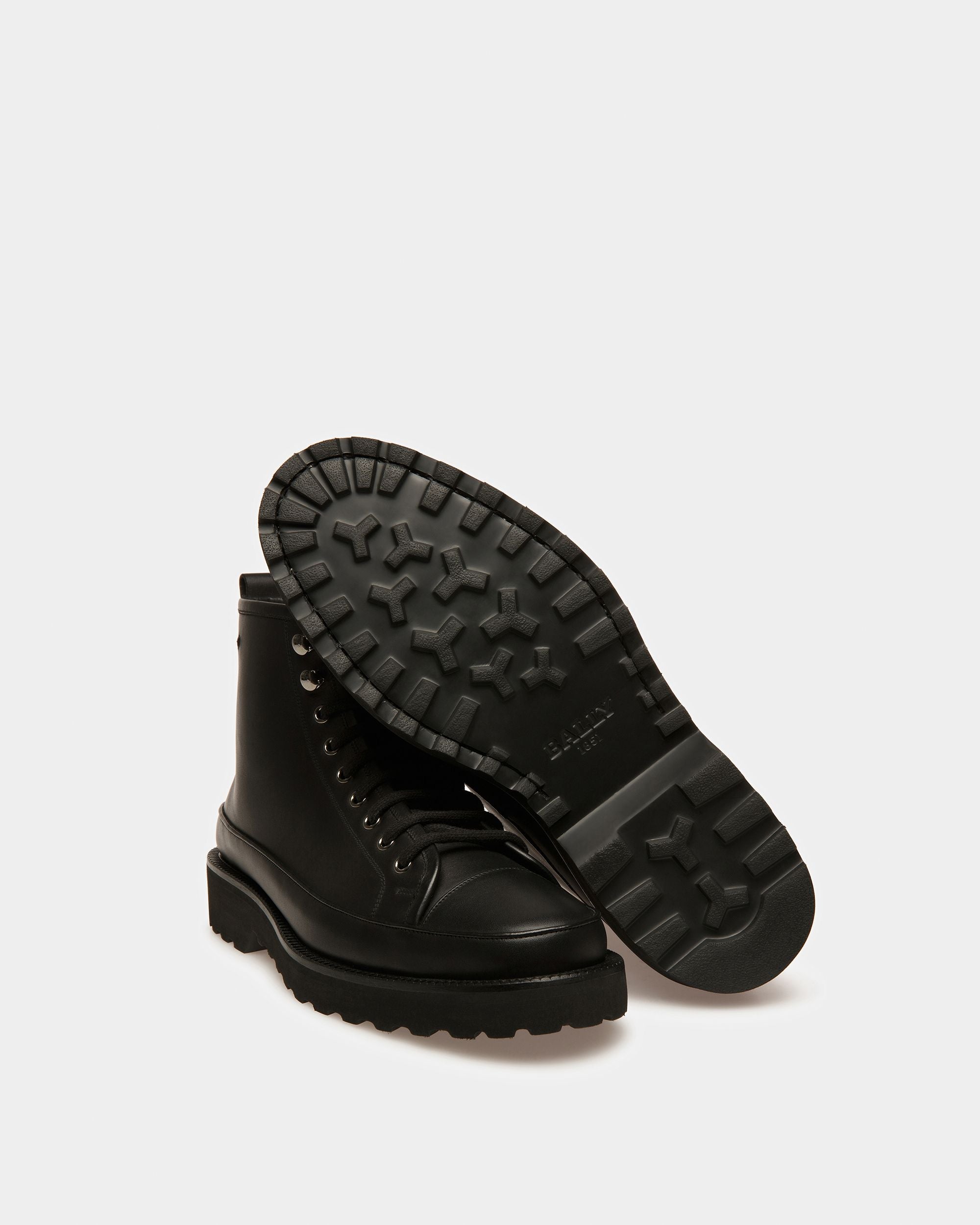 Nortis Botas De Piel En Negro - Hombre - Bally - 05