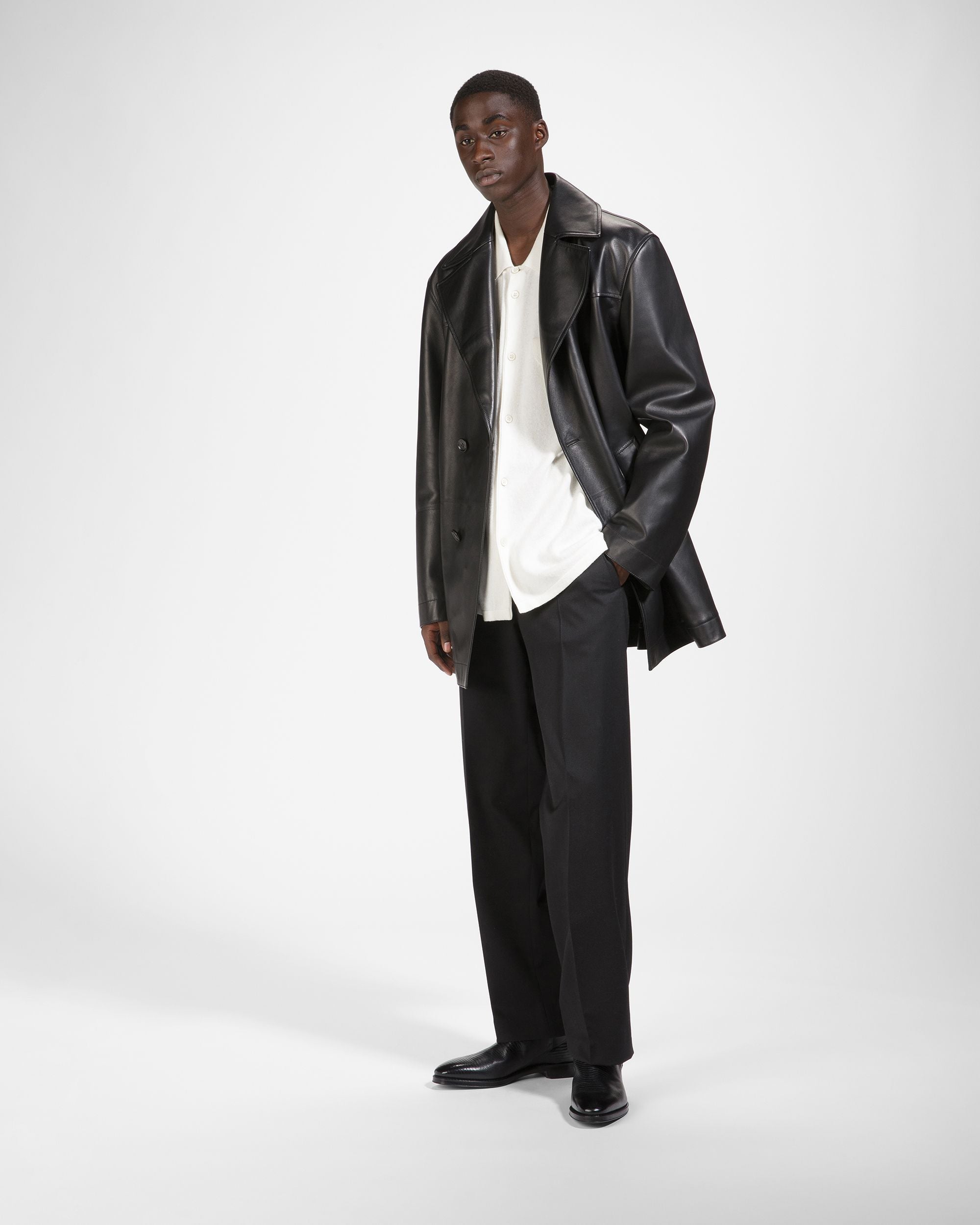 Scaviel Botas De Piel En Negro - Hombre - Bally - 03
