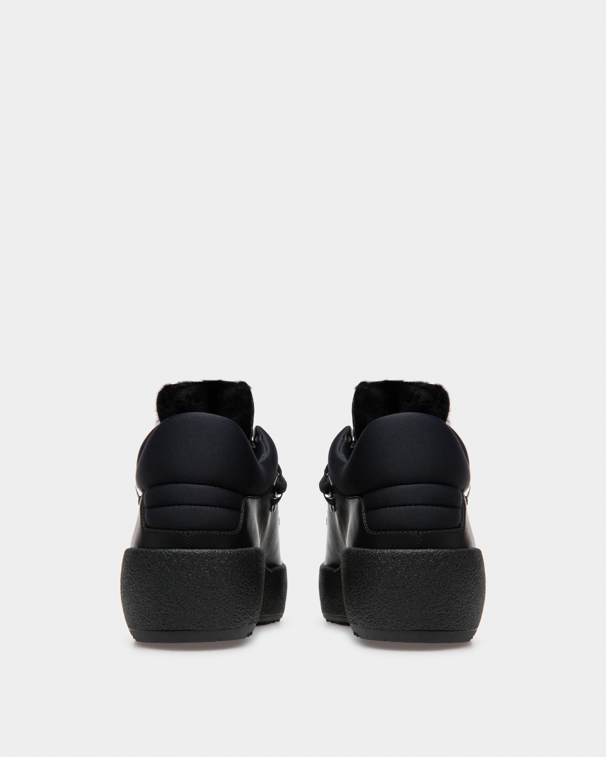 Curyal Botas De Nieve En Piel De Color Negro - Hombre - Bally - 04