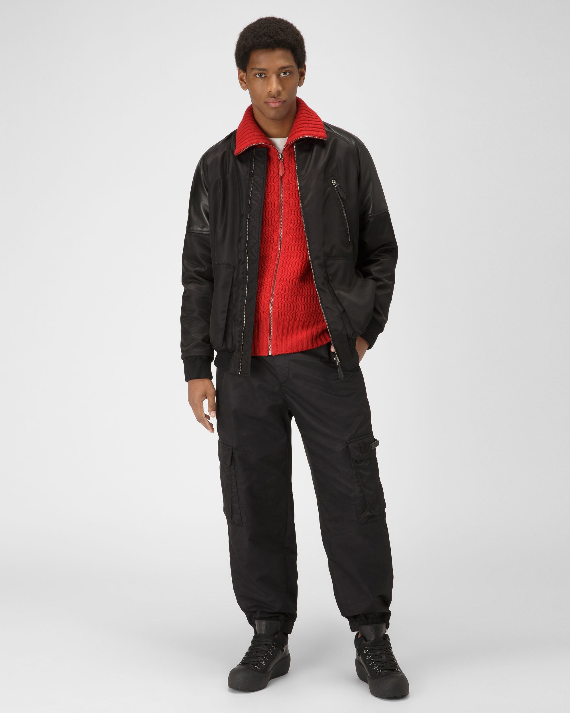 Curyal Botas De Nieve En Piel De Color Negro - Hombre - Bally - 07