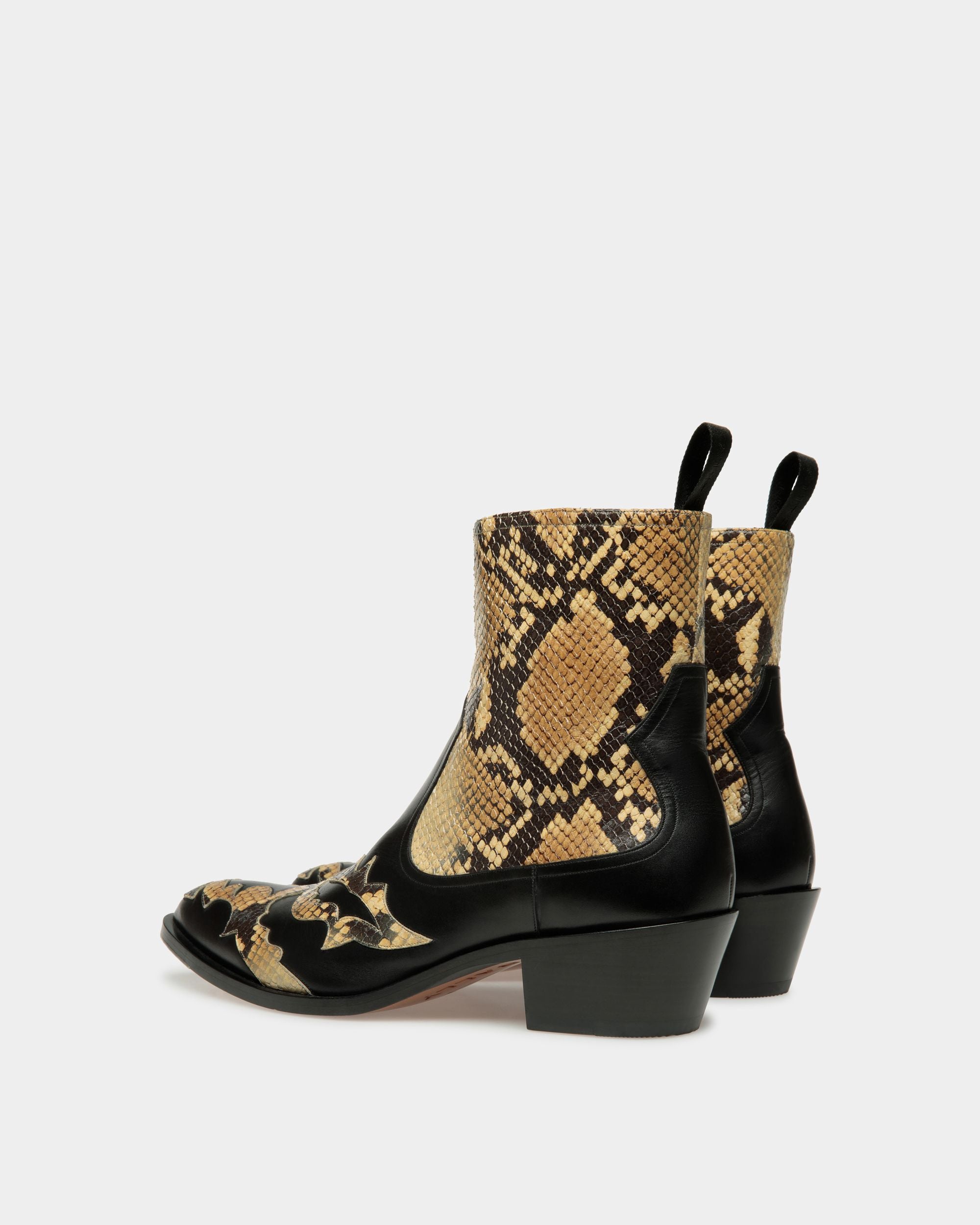 Vegas Bootie In Black - Men's - Bally - 03