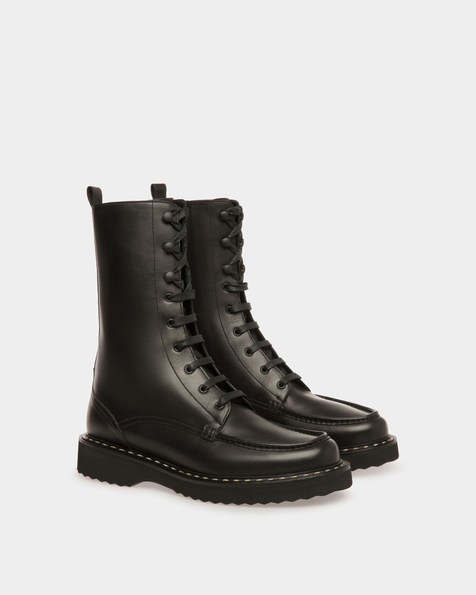 Botines Neasden De Piel En Negro - Hombre - Bally - 02