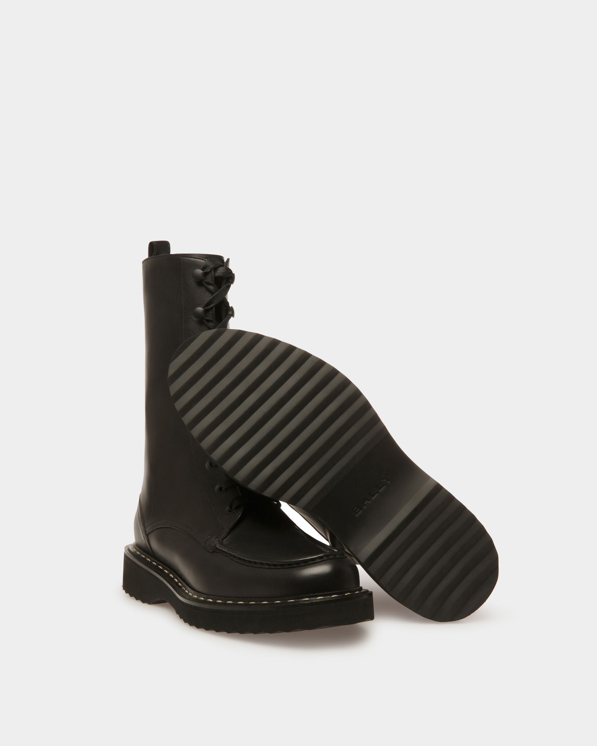 Botines Neasden De Piel En Negro - Hombre - Bally - 04