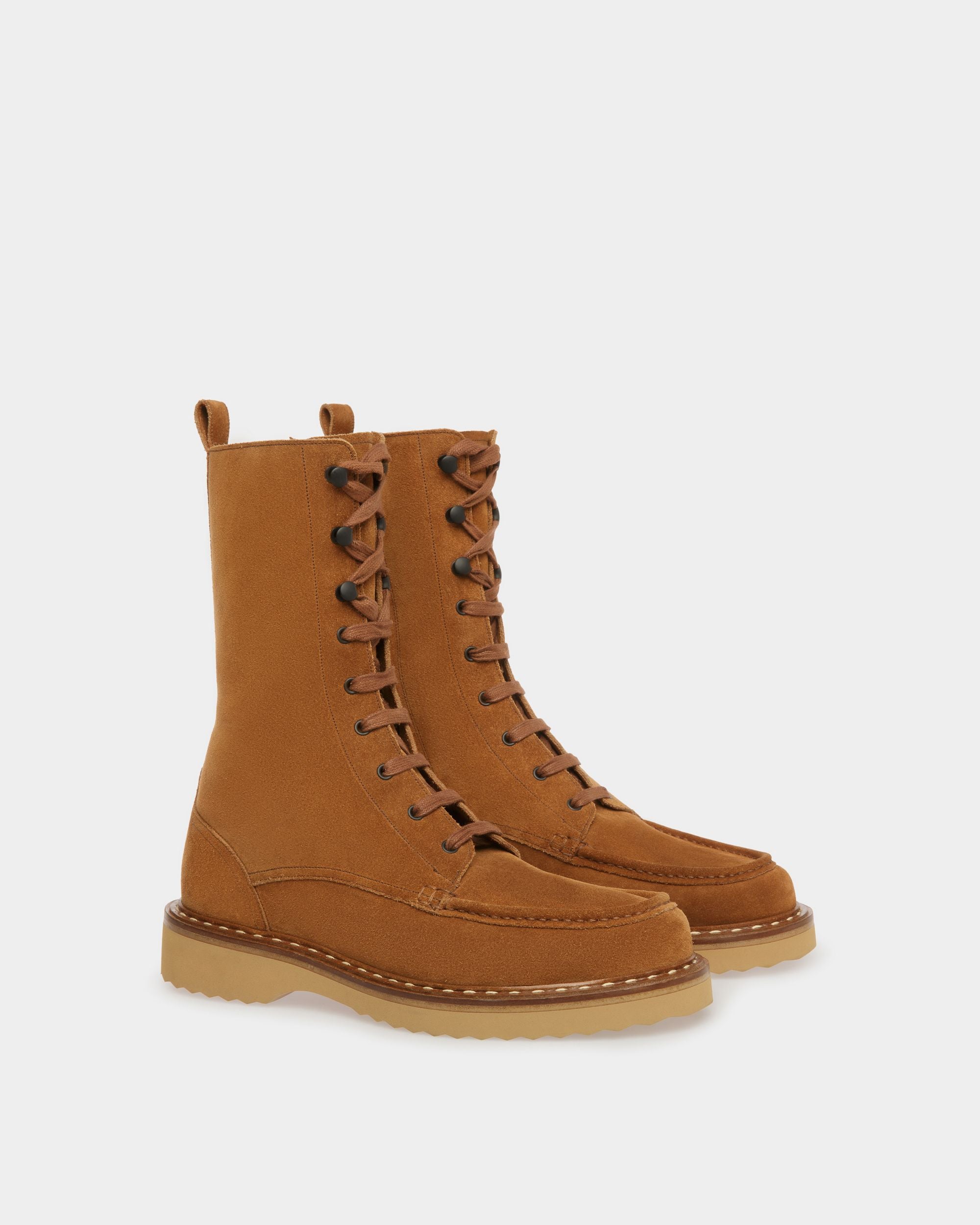Botines Neasden De Piel Marrón - Hombre - Bally - 02