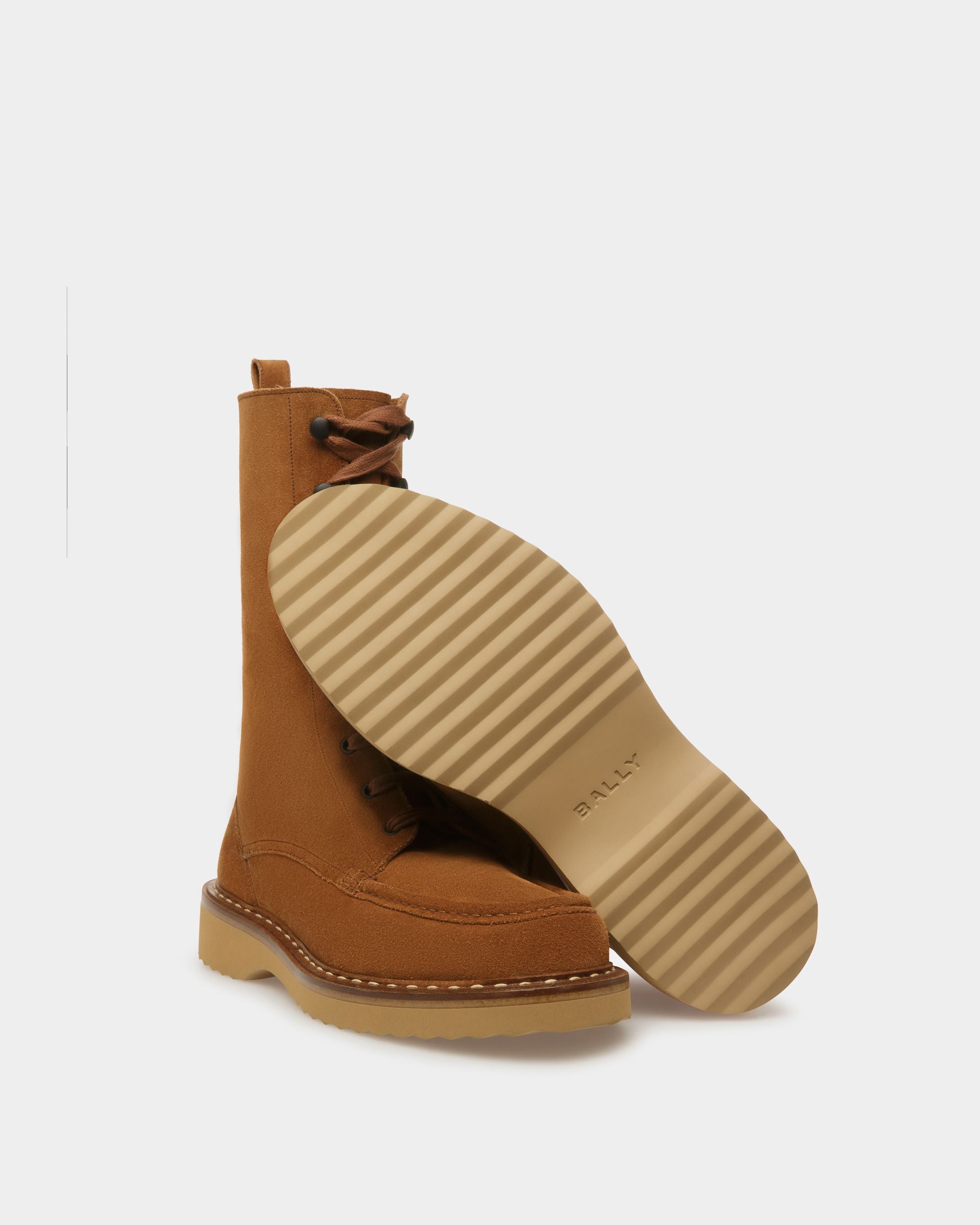 Botines Neasden De Piel Marrón - Hombre - Bally - 04