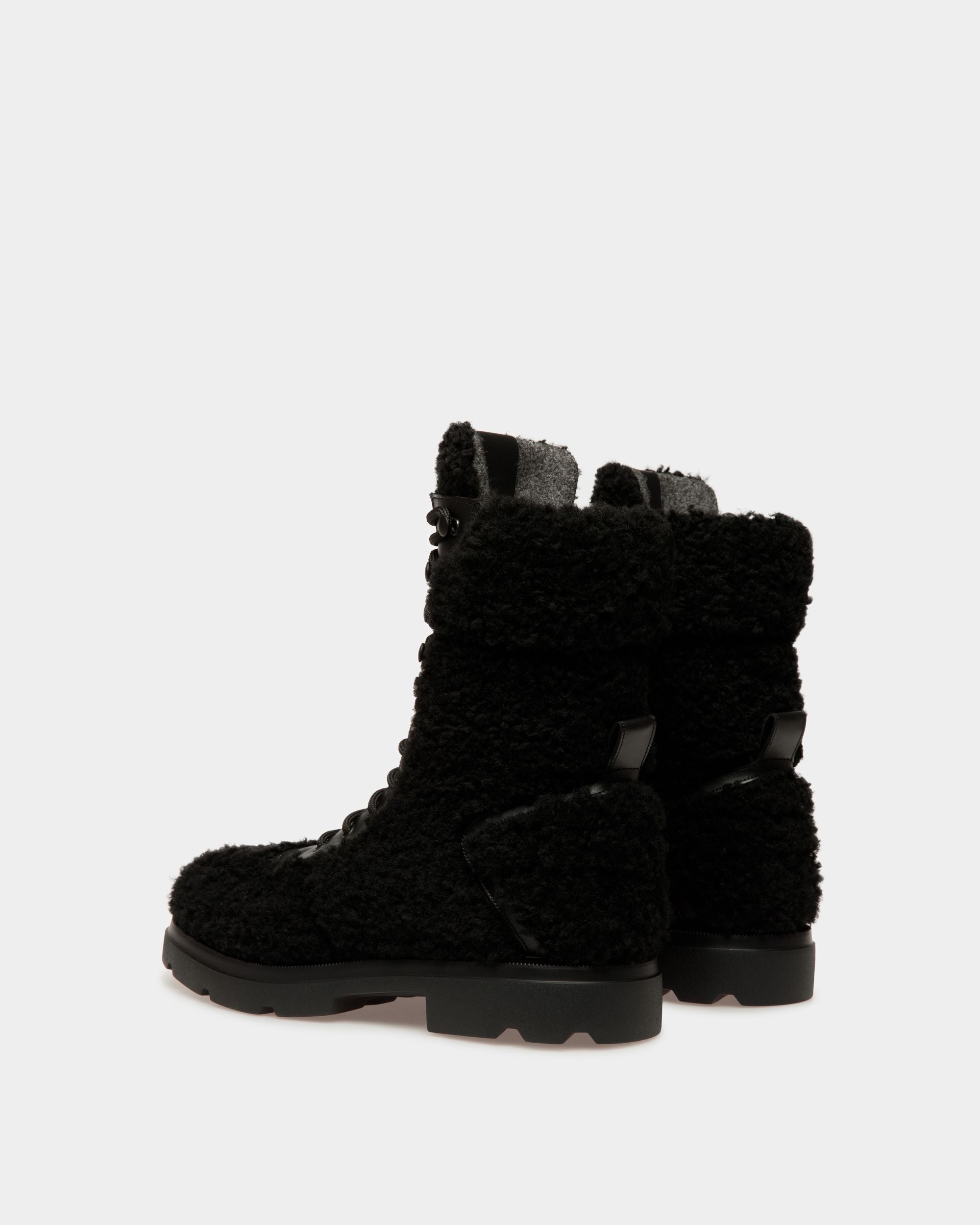 Botas Enga De Pelo Sintético Negro - Hombre - Bally - 03