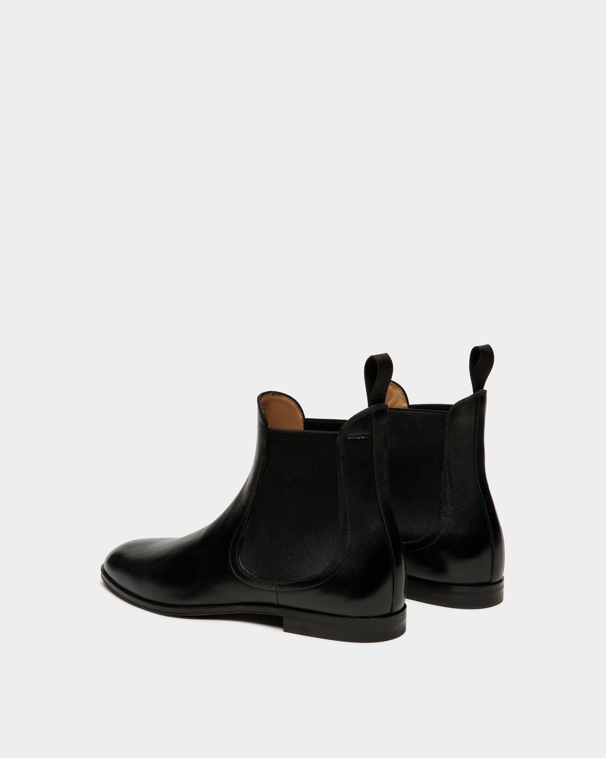 Westminster Bootie In Black Leather - Men's - Bally - 04