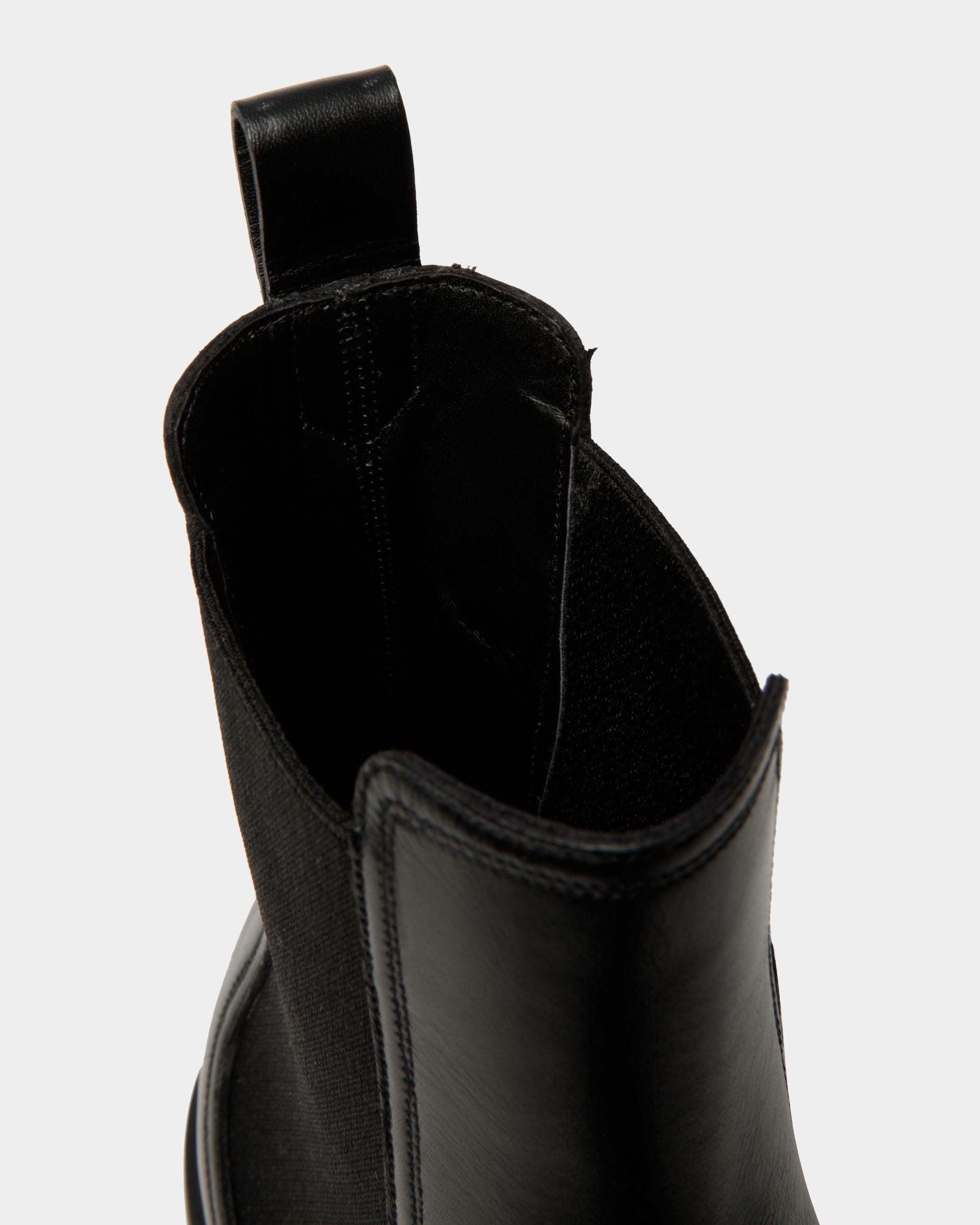 Gusto Bootie In Black Leather - Men's - Bally - 05